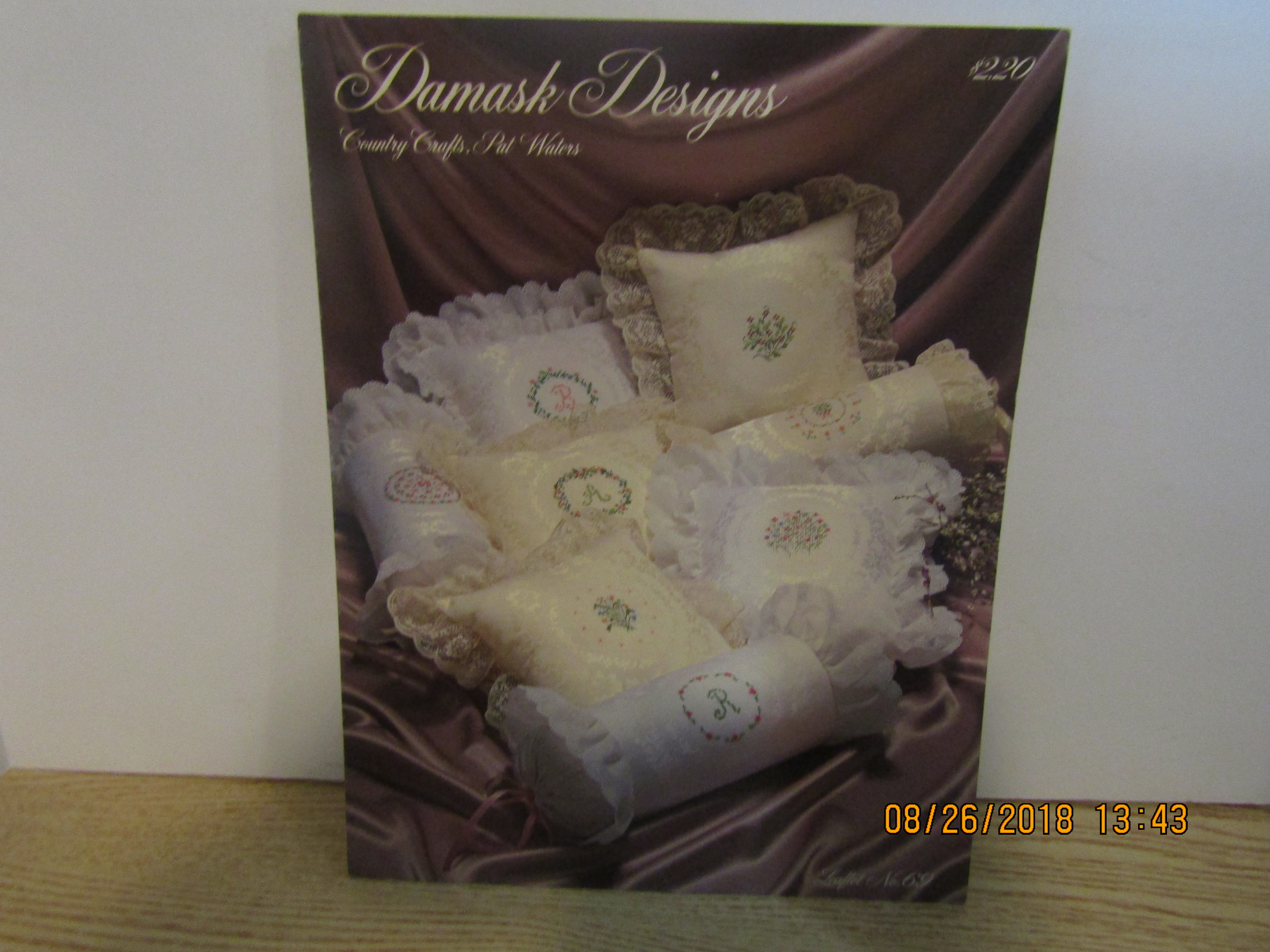 Country Crafts Cross Stitch Book Damask Designs #69