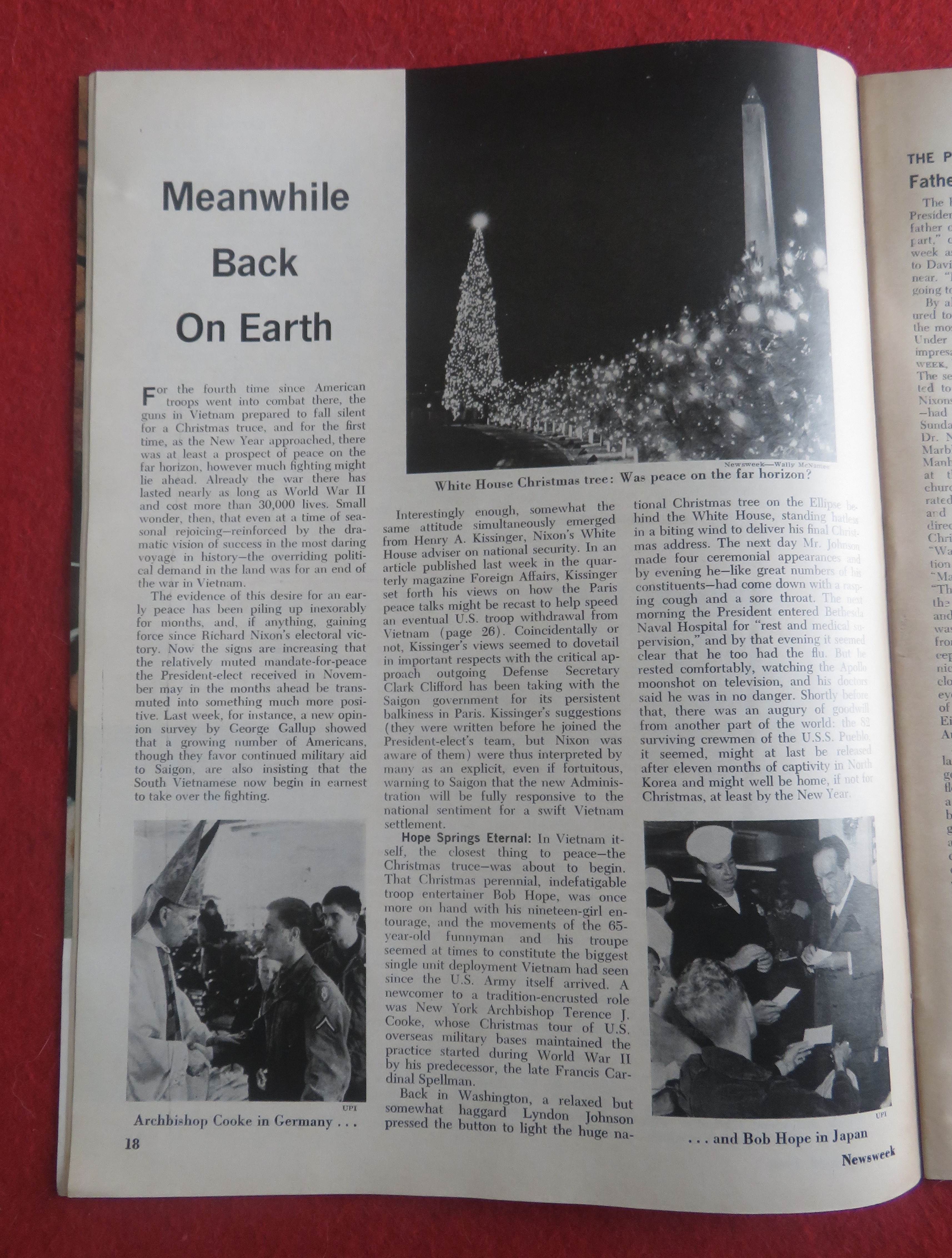 Newsweek Magazine December 30, 1968 To The Moon