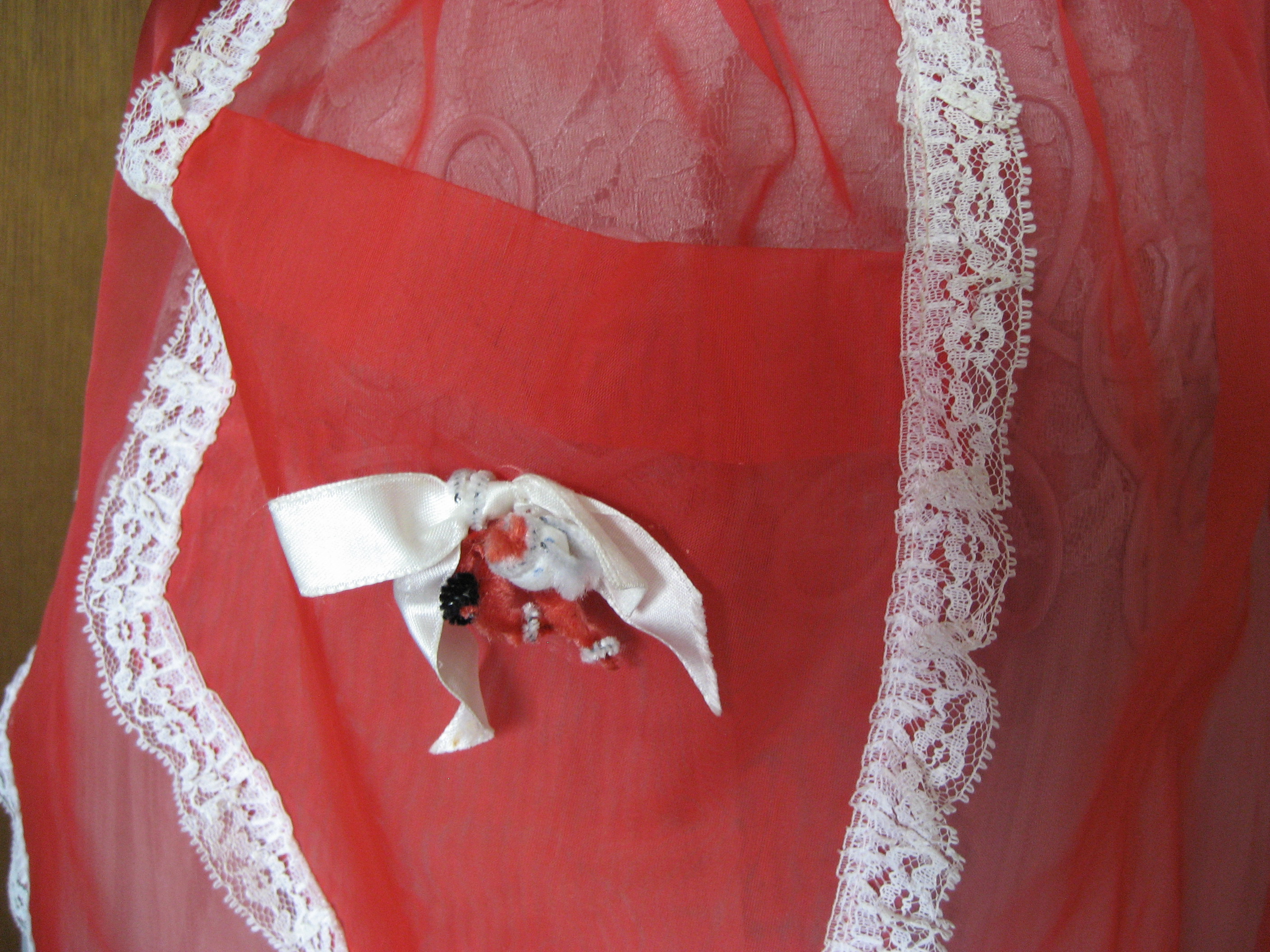 Red Christmas Apron