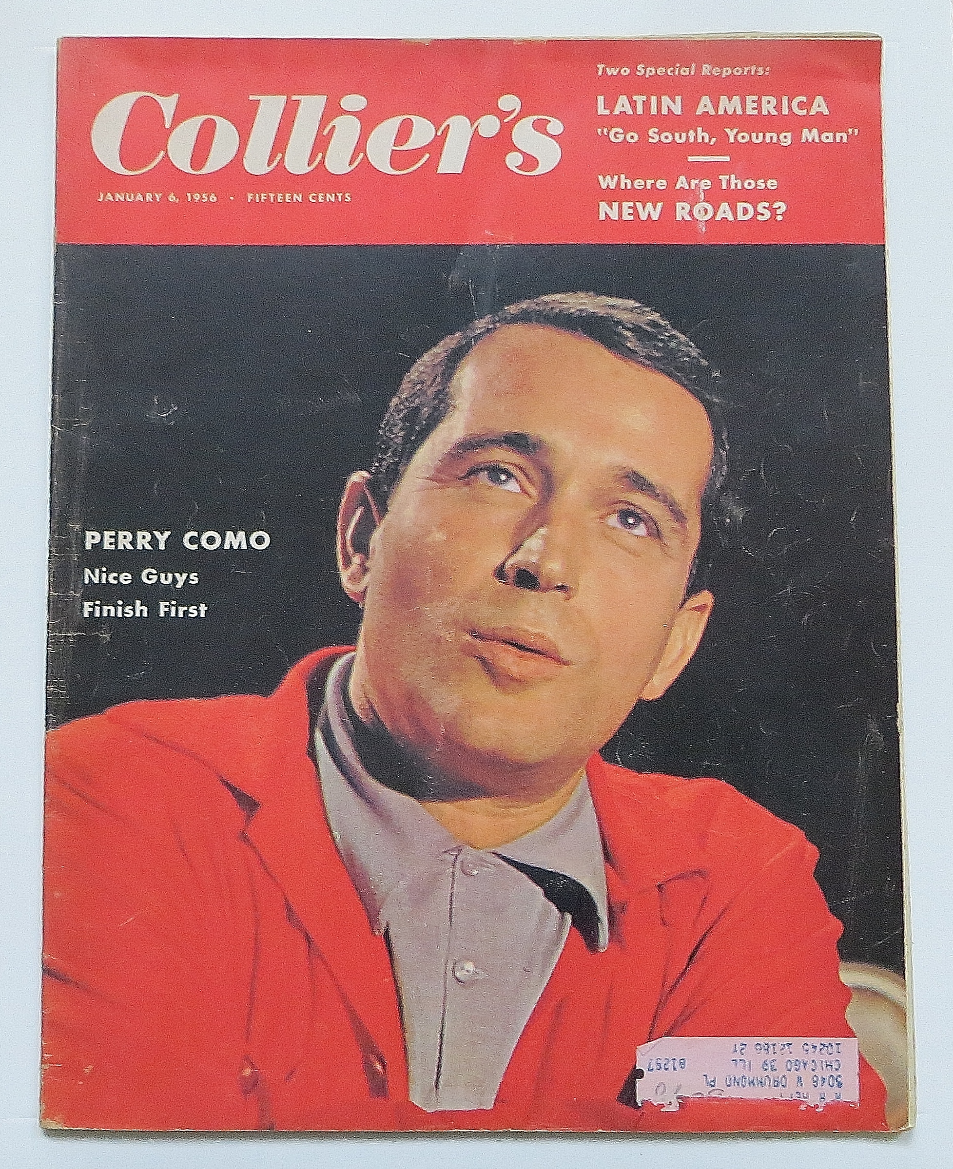 Collier's Magazine January 6, 1956 Perry Como