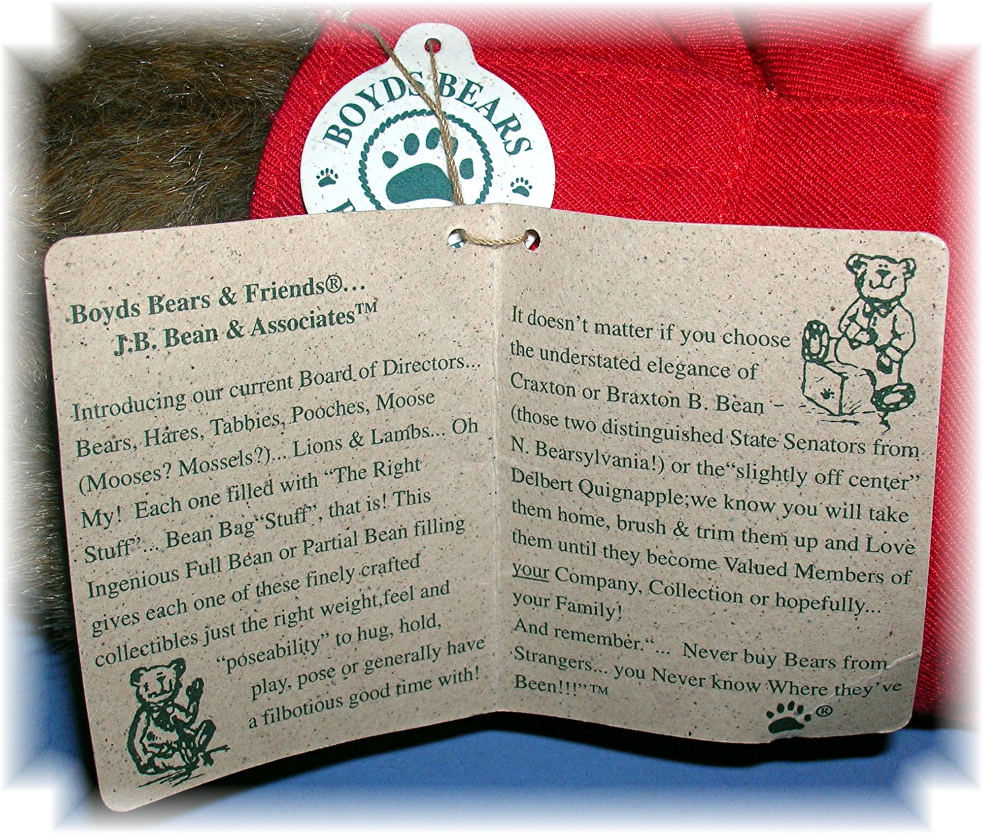 Boyds Bear Teddy Bear Alexandra