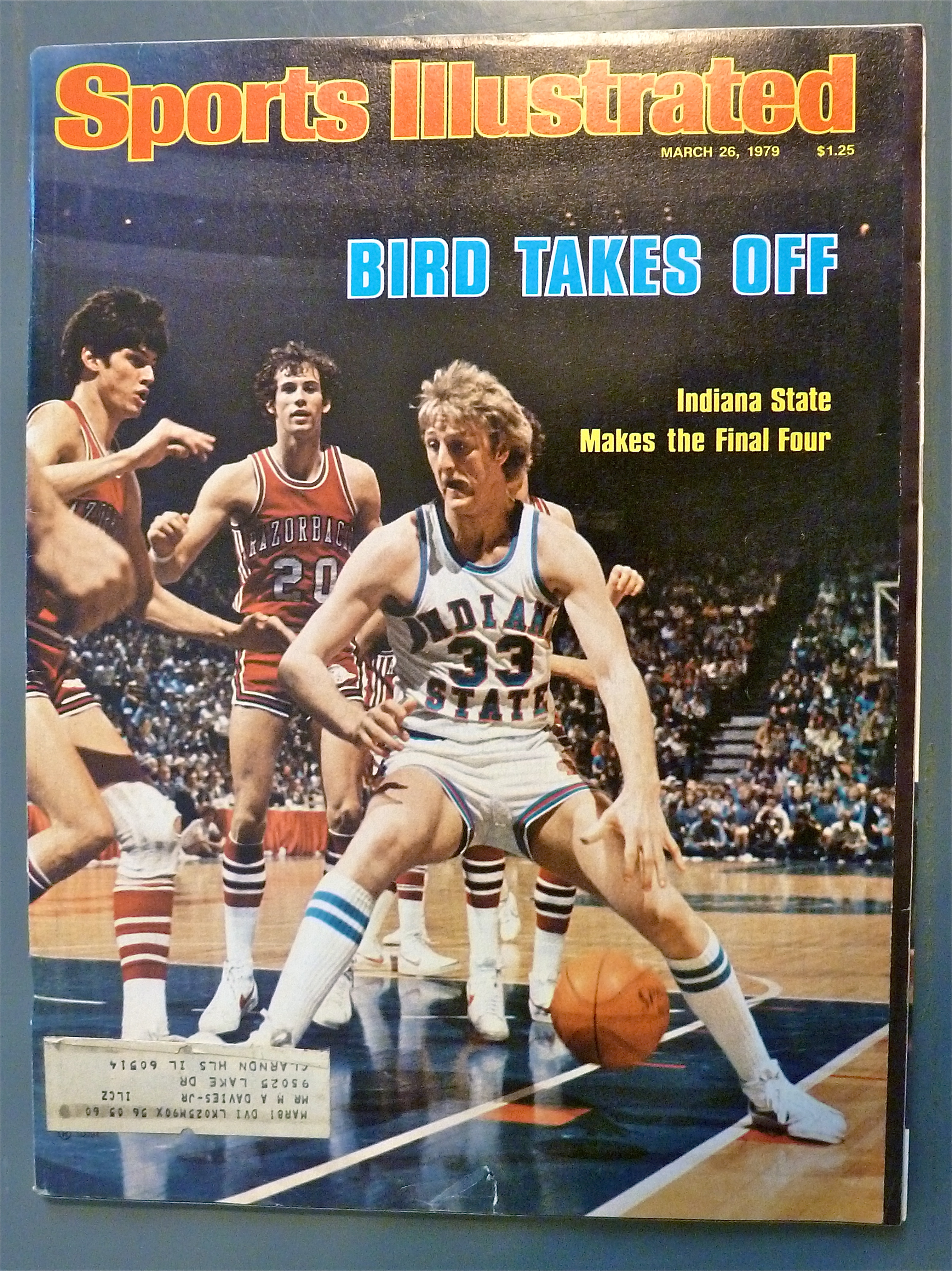 Sport Illustrated March 26, 1979 Indiana State