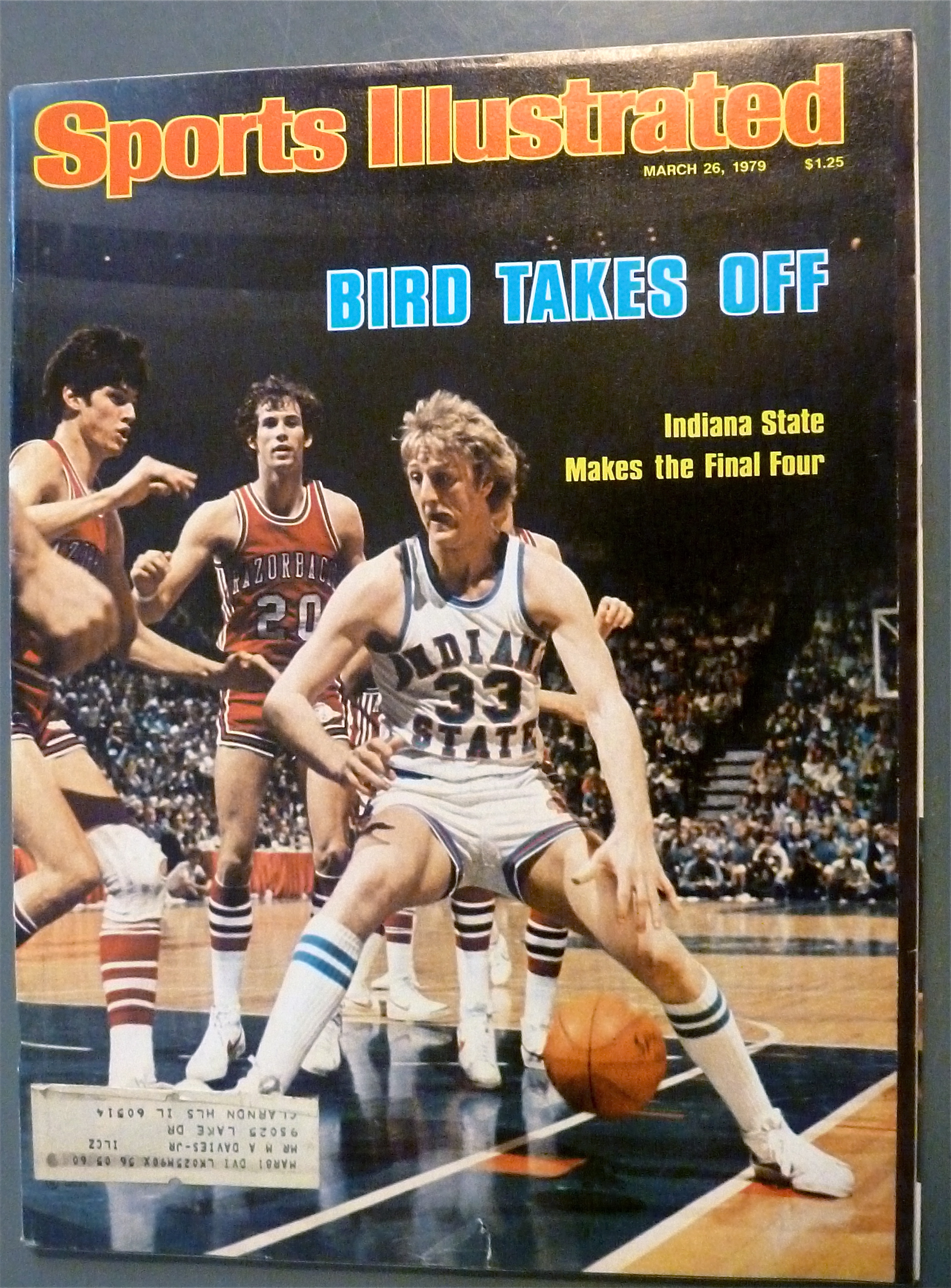 Sport Illustrated March 26, 1979 Indiana State
