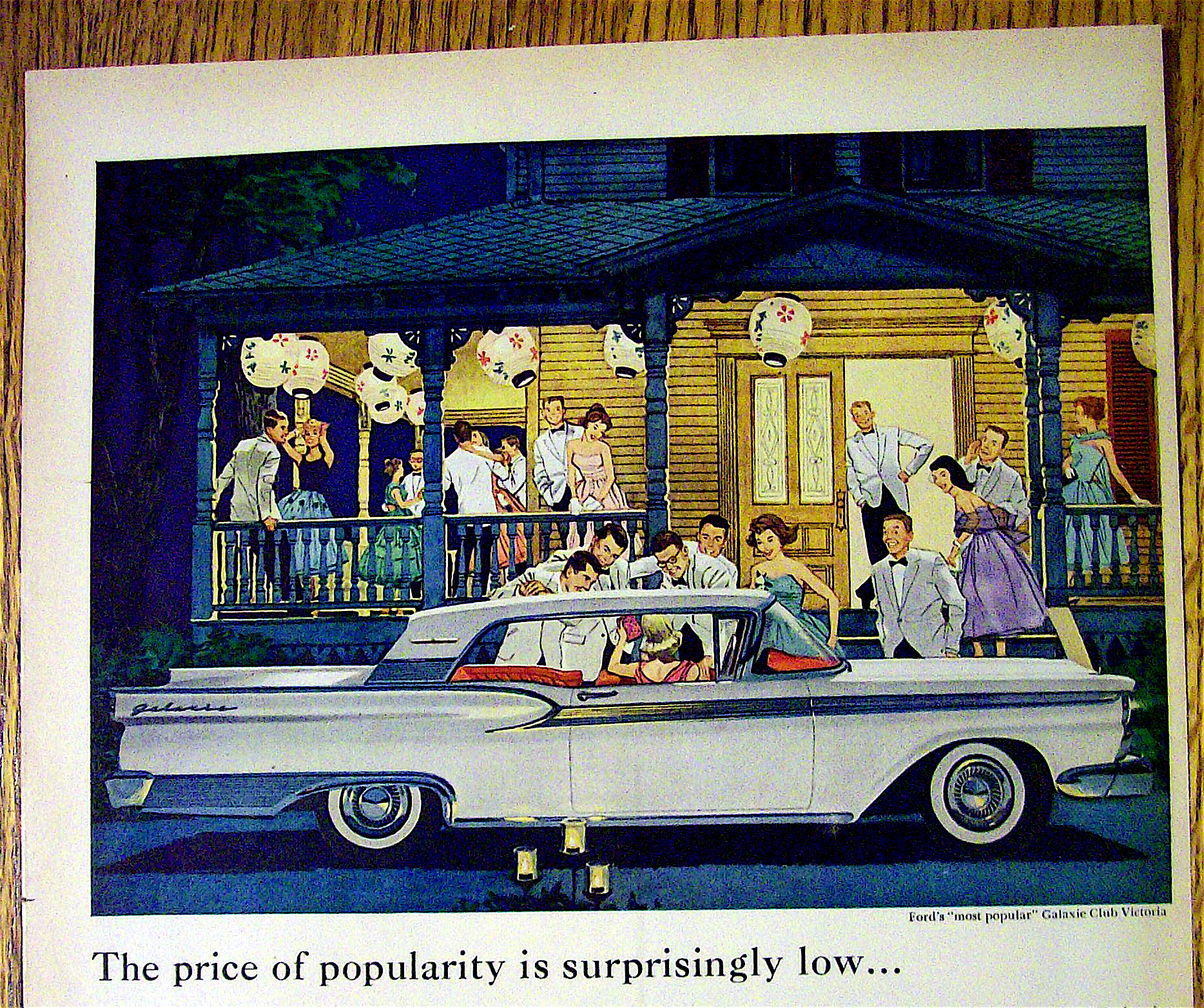1959 Ford with the Galaxie Club Victoria
