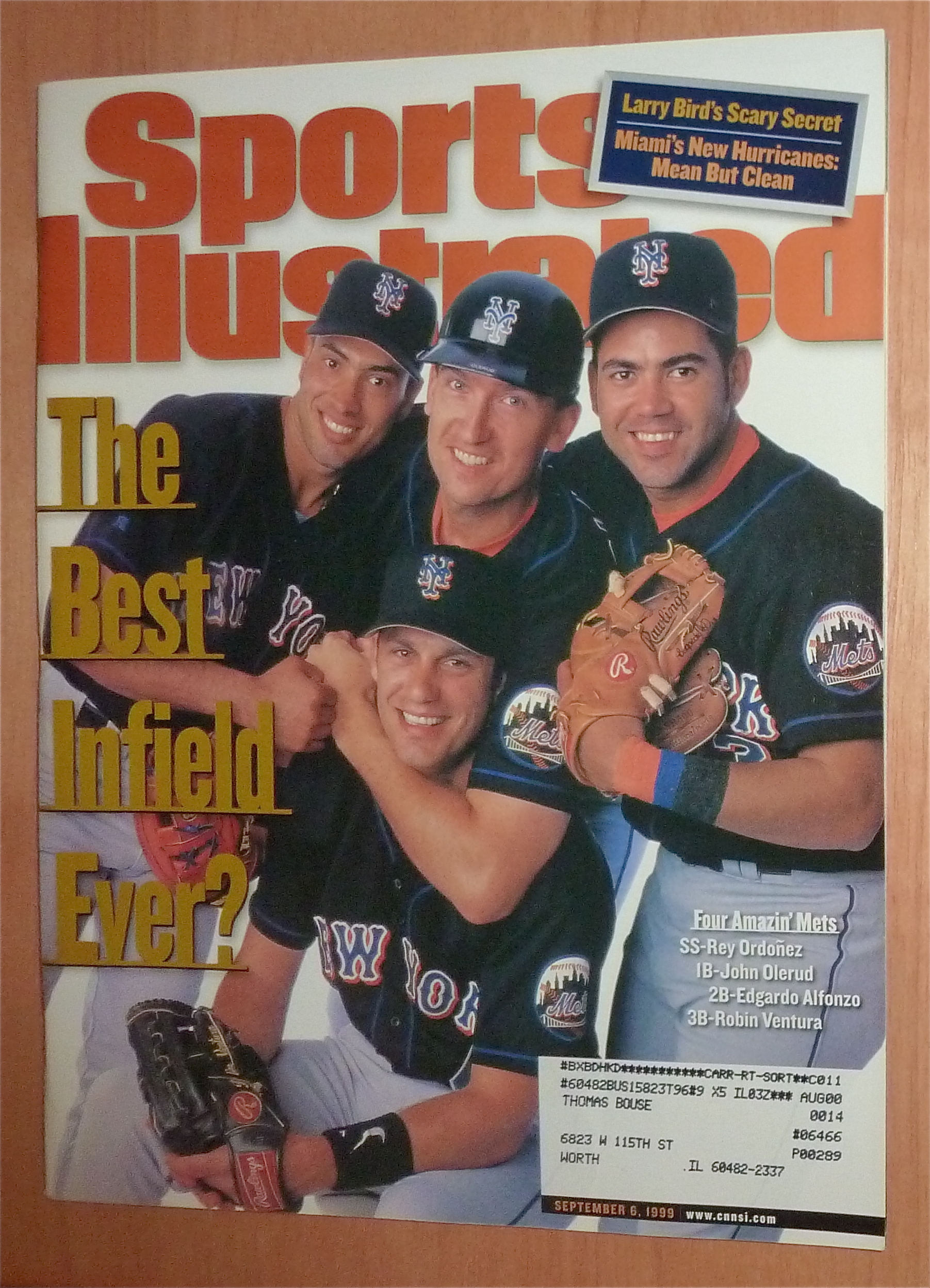 Sports Illustrated-September 6, 1999-4 Amazing Mets