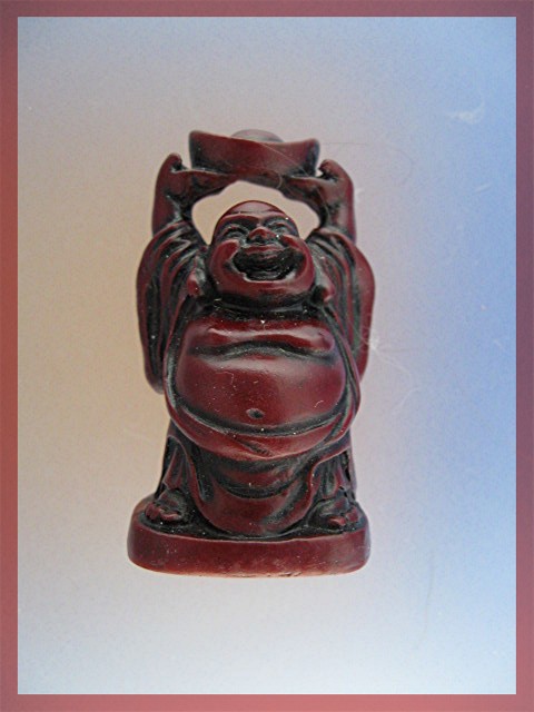 Buddha Statues - Tibetan Laughing Buddhas - set of 6