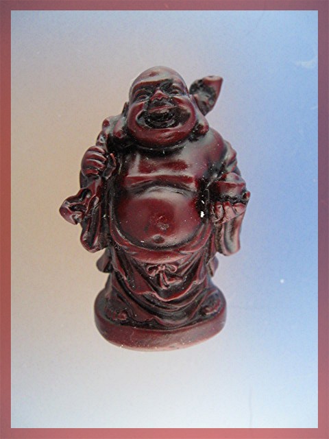 Buddha Statues - Tibetan Laughing Buddhas - set of 6