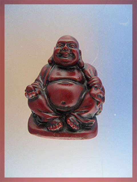 Buddha Statues - Tibetan Laughing Buddhas - set of 6