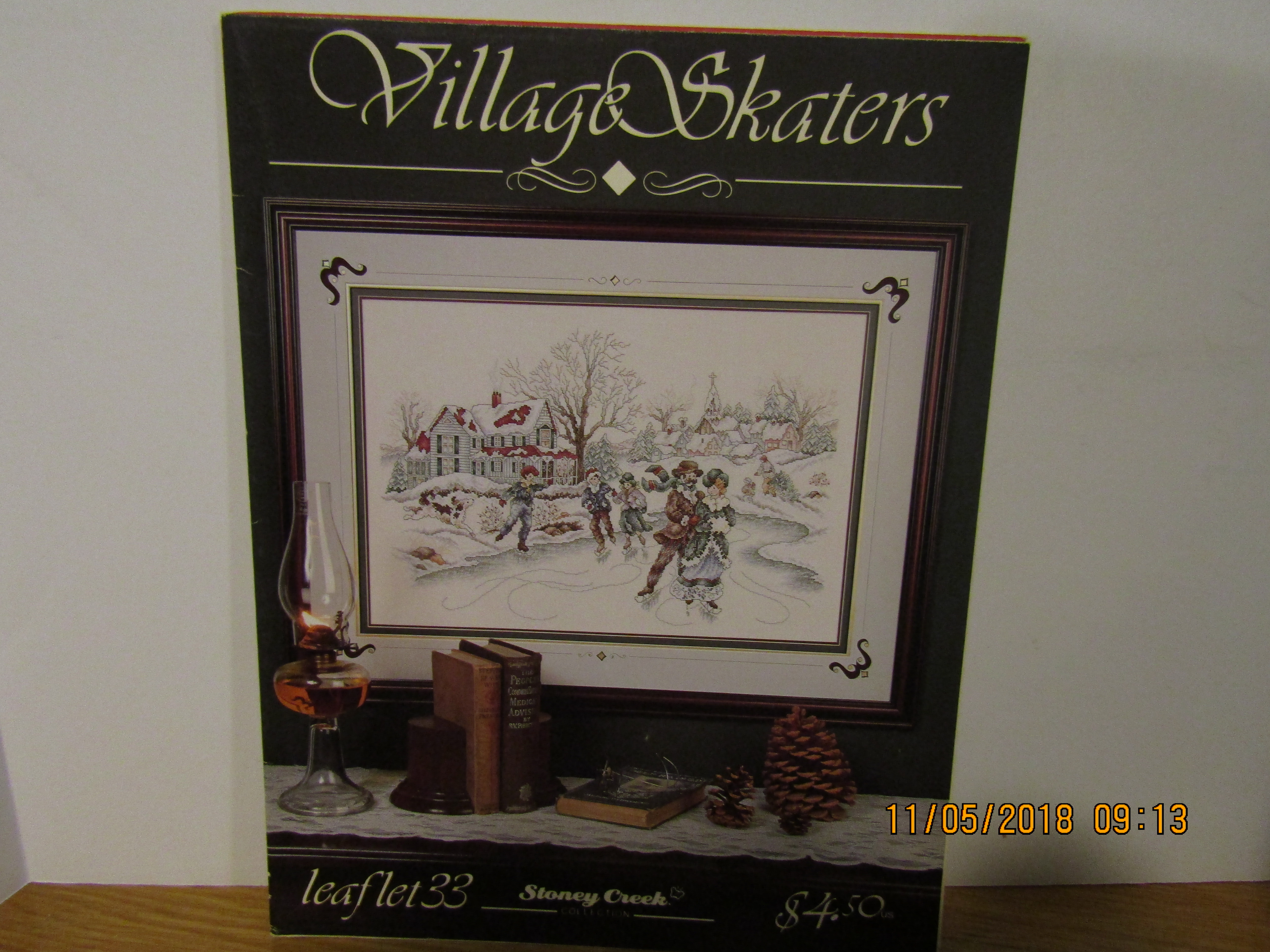Stoney CreekCollection Cross Stitch Village Skaters #33