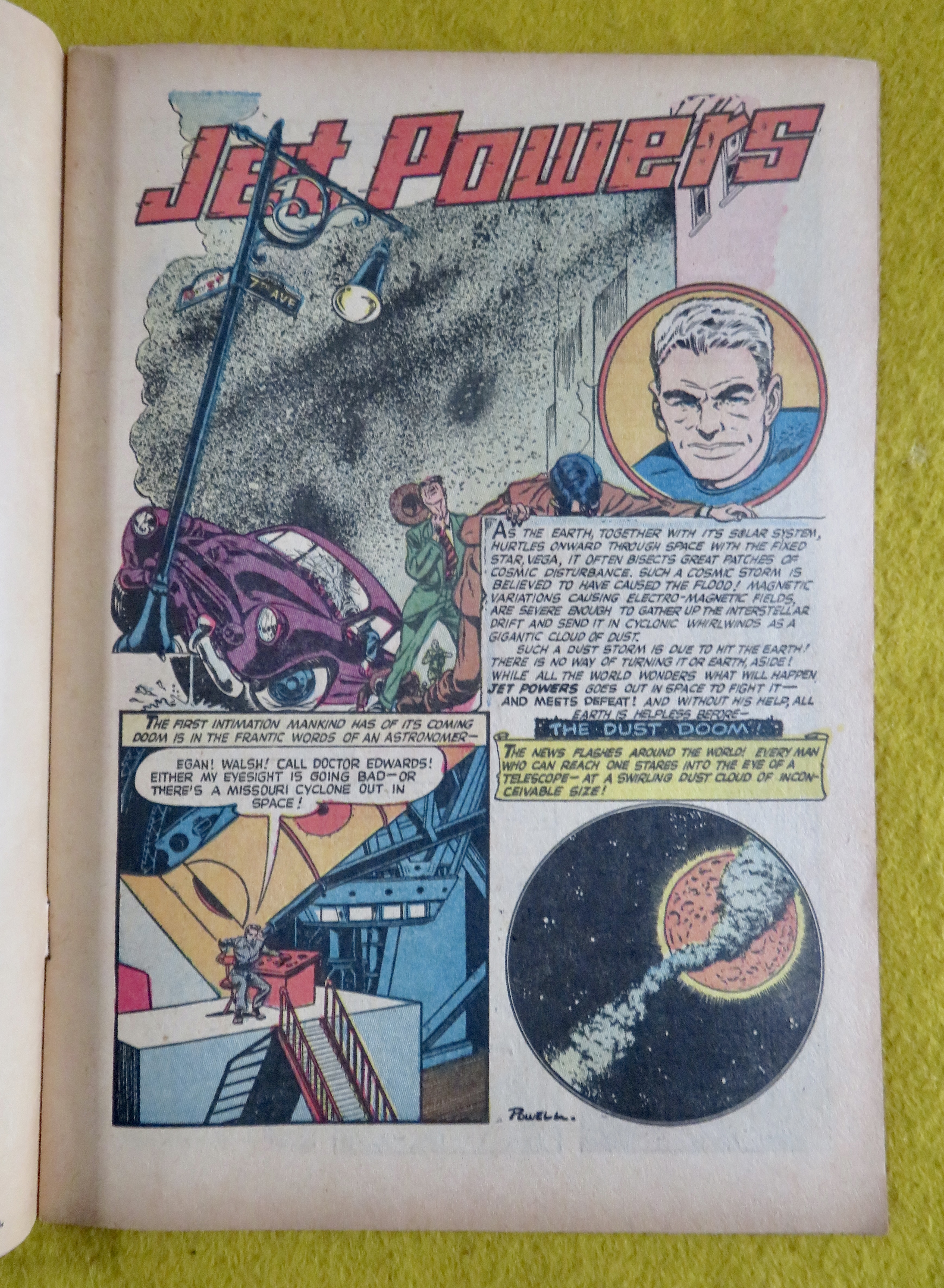 Jet Comic 1951 Jet Powers