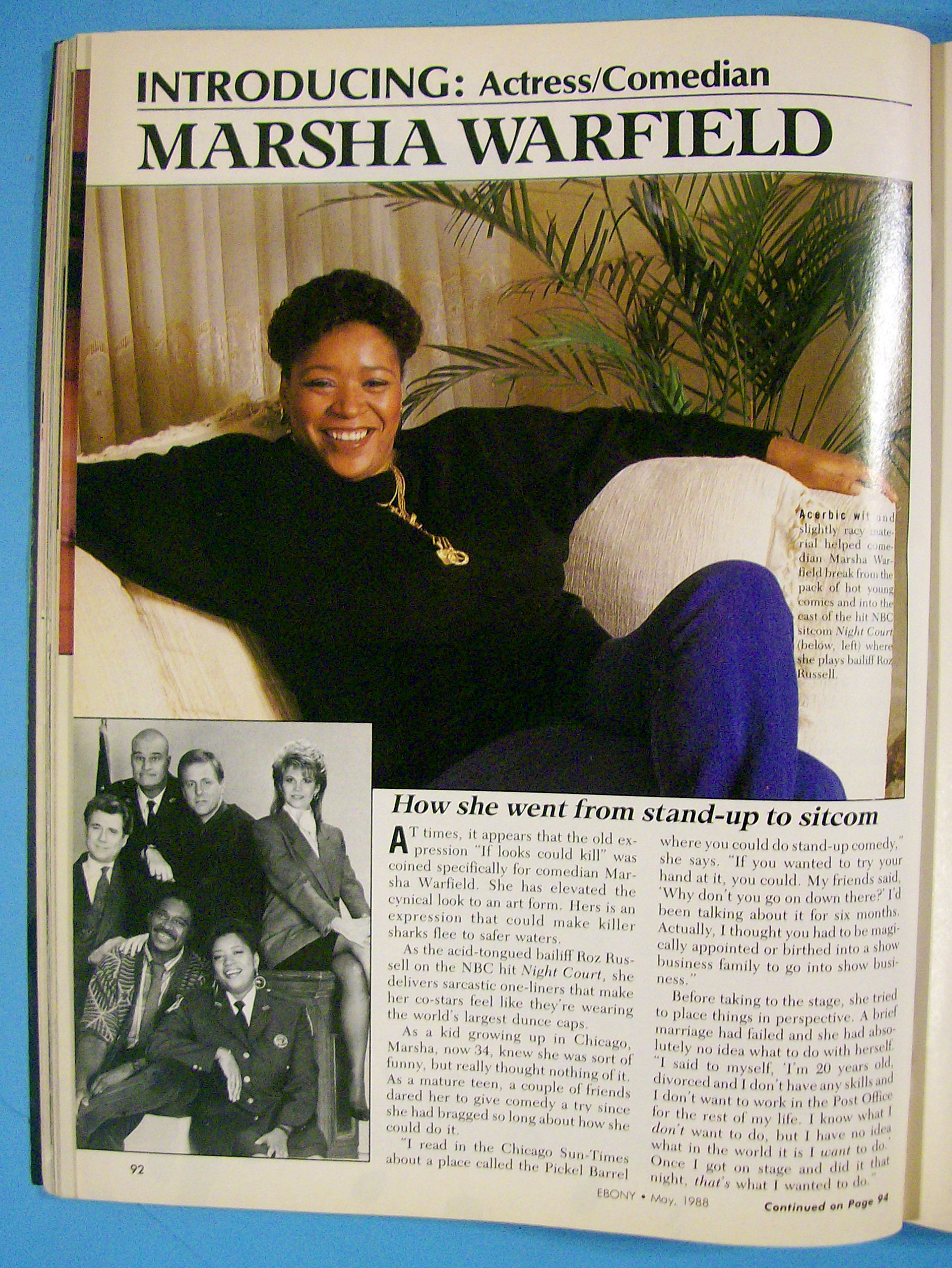 Ebony Magazine May 1988 Sidney Poitier Is Back