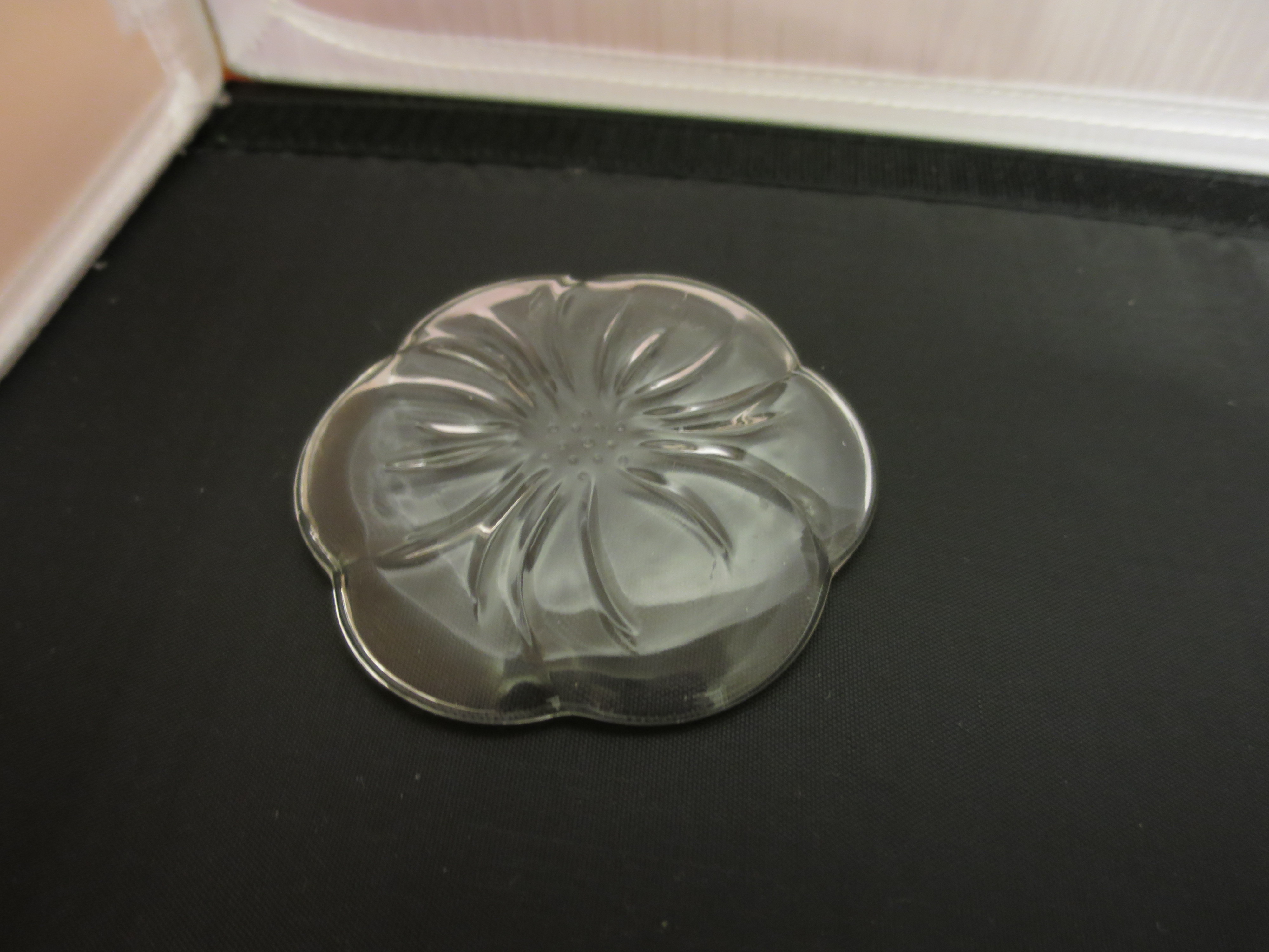 Early American Master Salt Cellar Dip Flower Petal