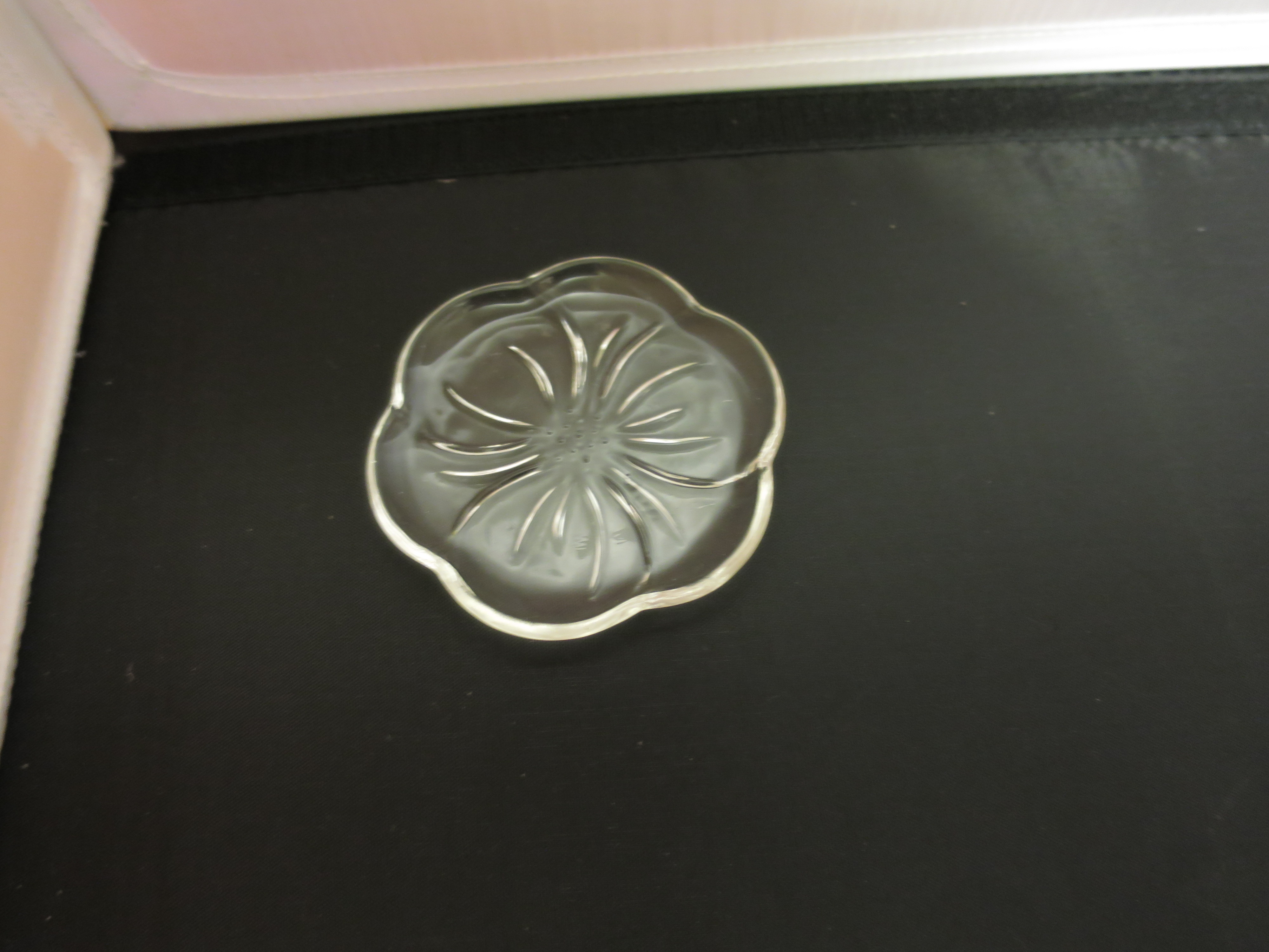 Early American Master Salt Cellar Dip Flower Petal