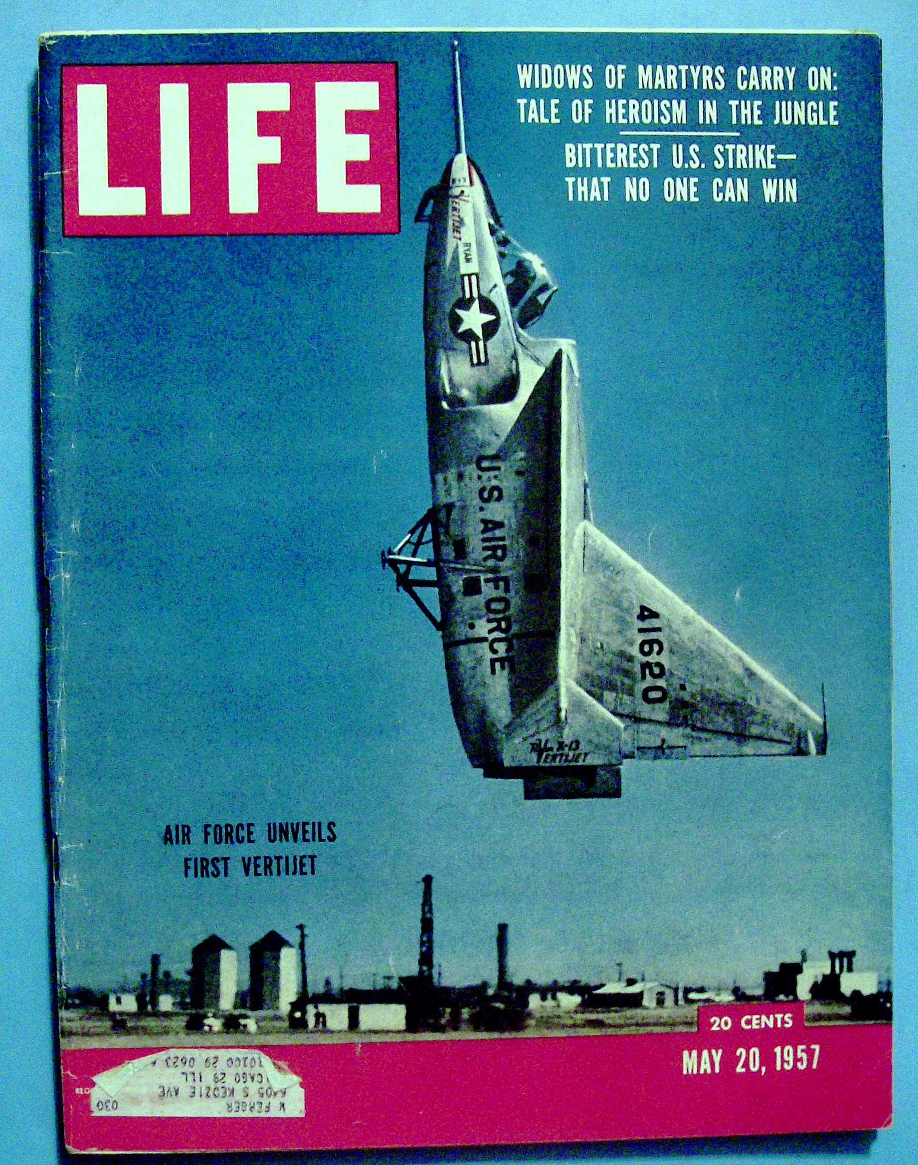 Life Magazine - May 20, 1957 - First Vertijet