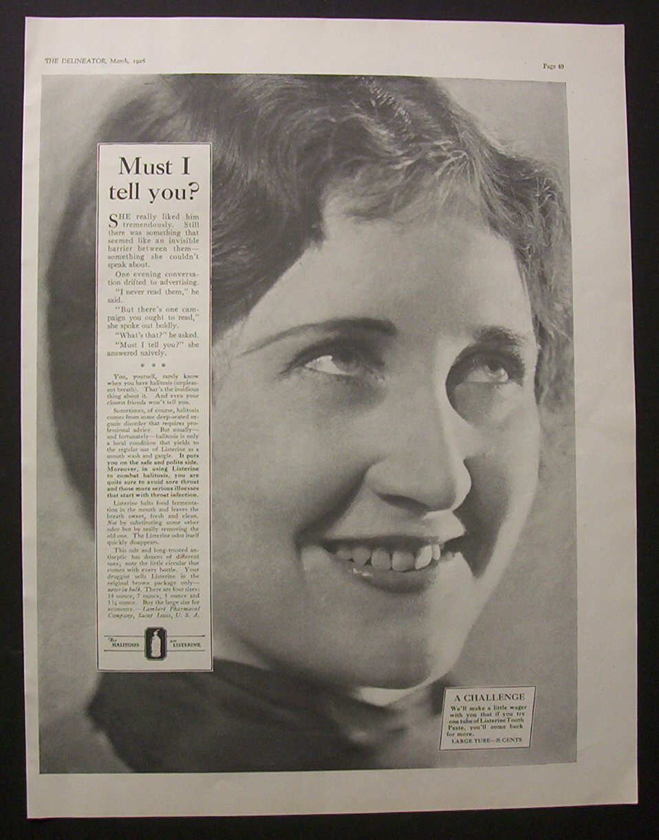 1926 Listerine