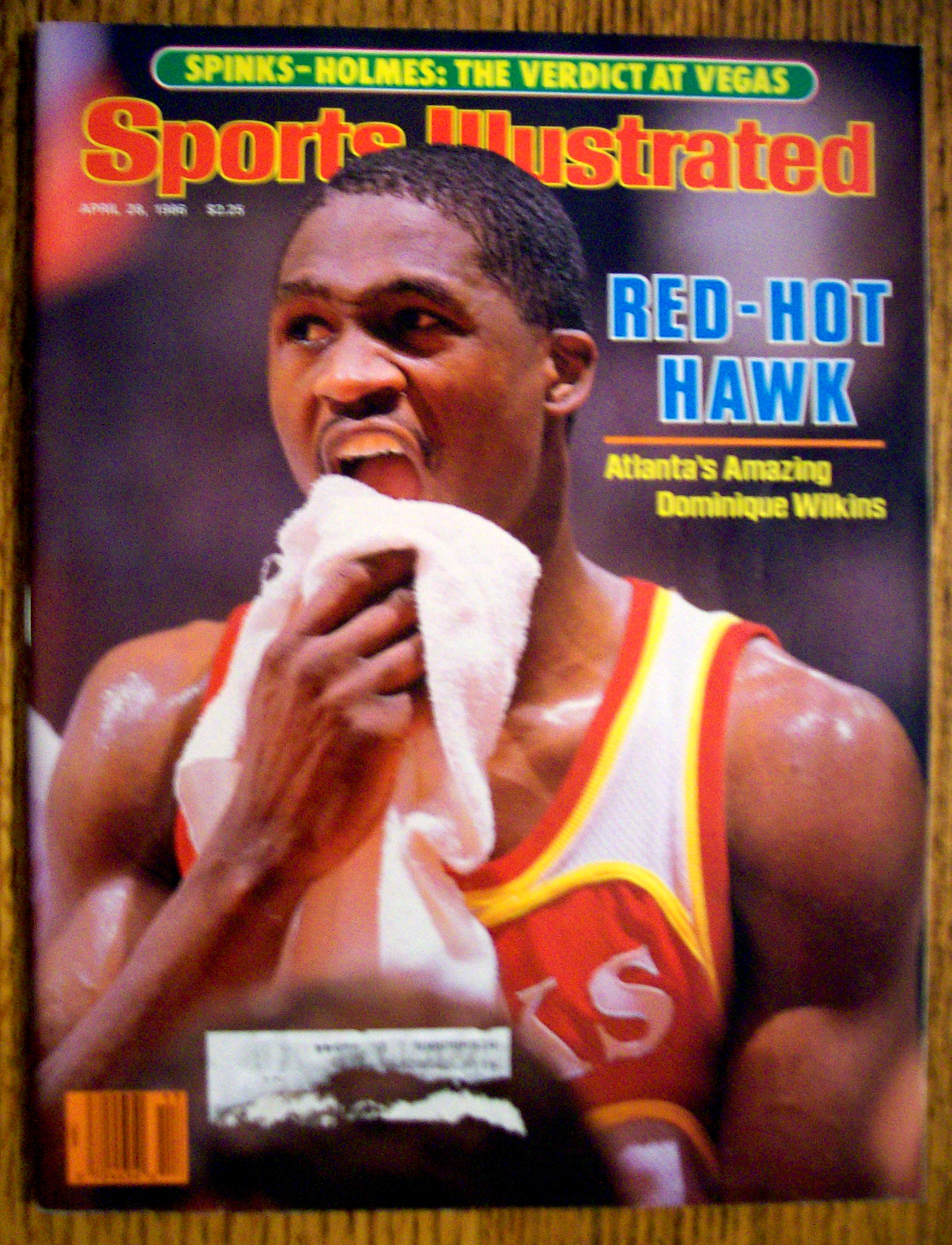 Sports Illustrated Magazine-April 28, 1986-D. Wilkins