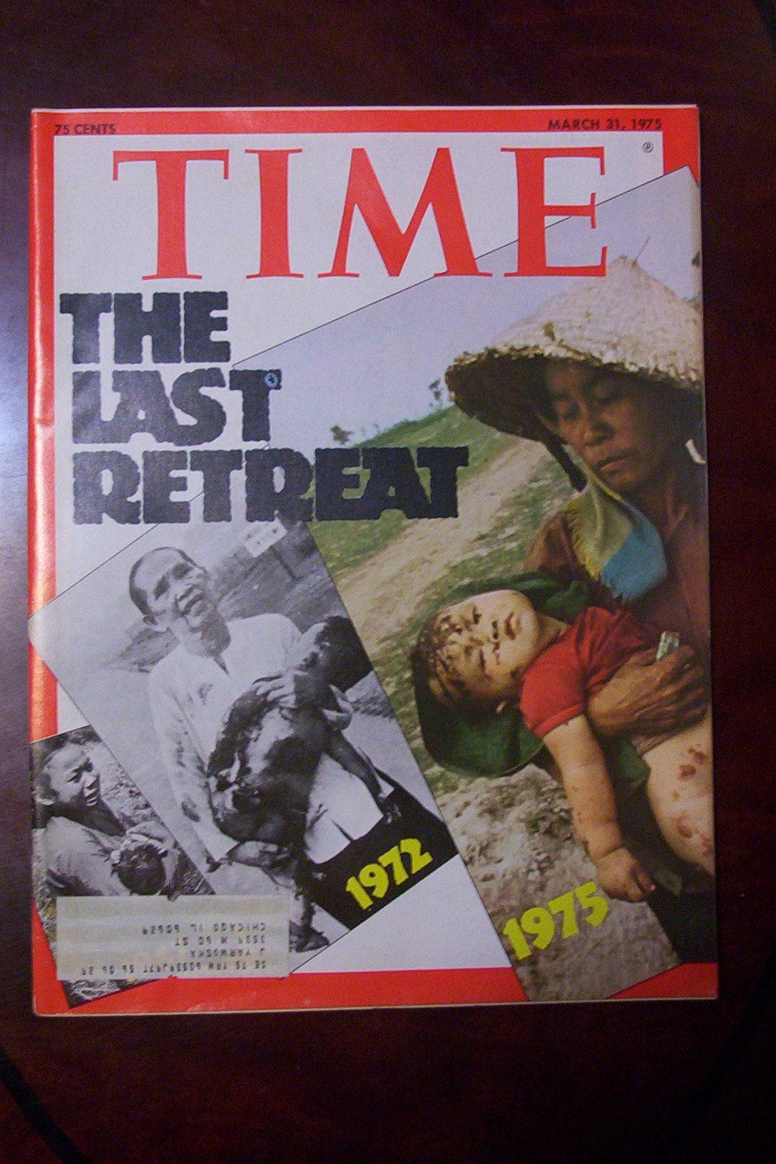 Time Magazine - March 31, 1975 - The Last Retreat