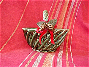Cord Porcelain Basket