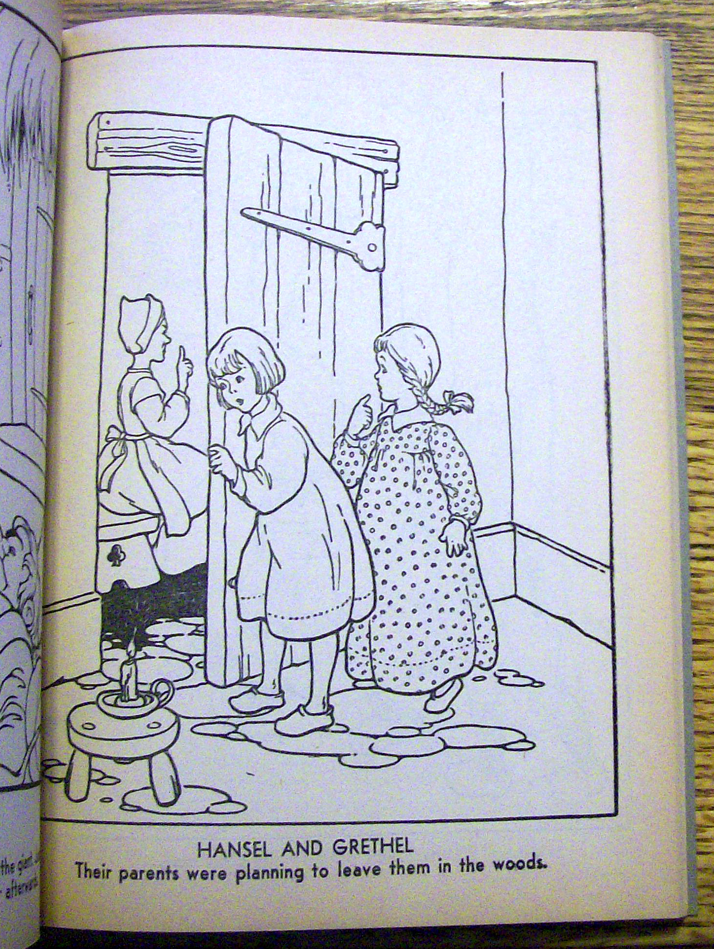 Sleeping Beauty Coloring Book 1960's (Bonnie Books)