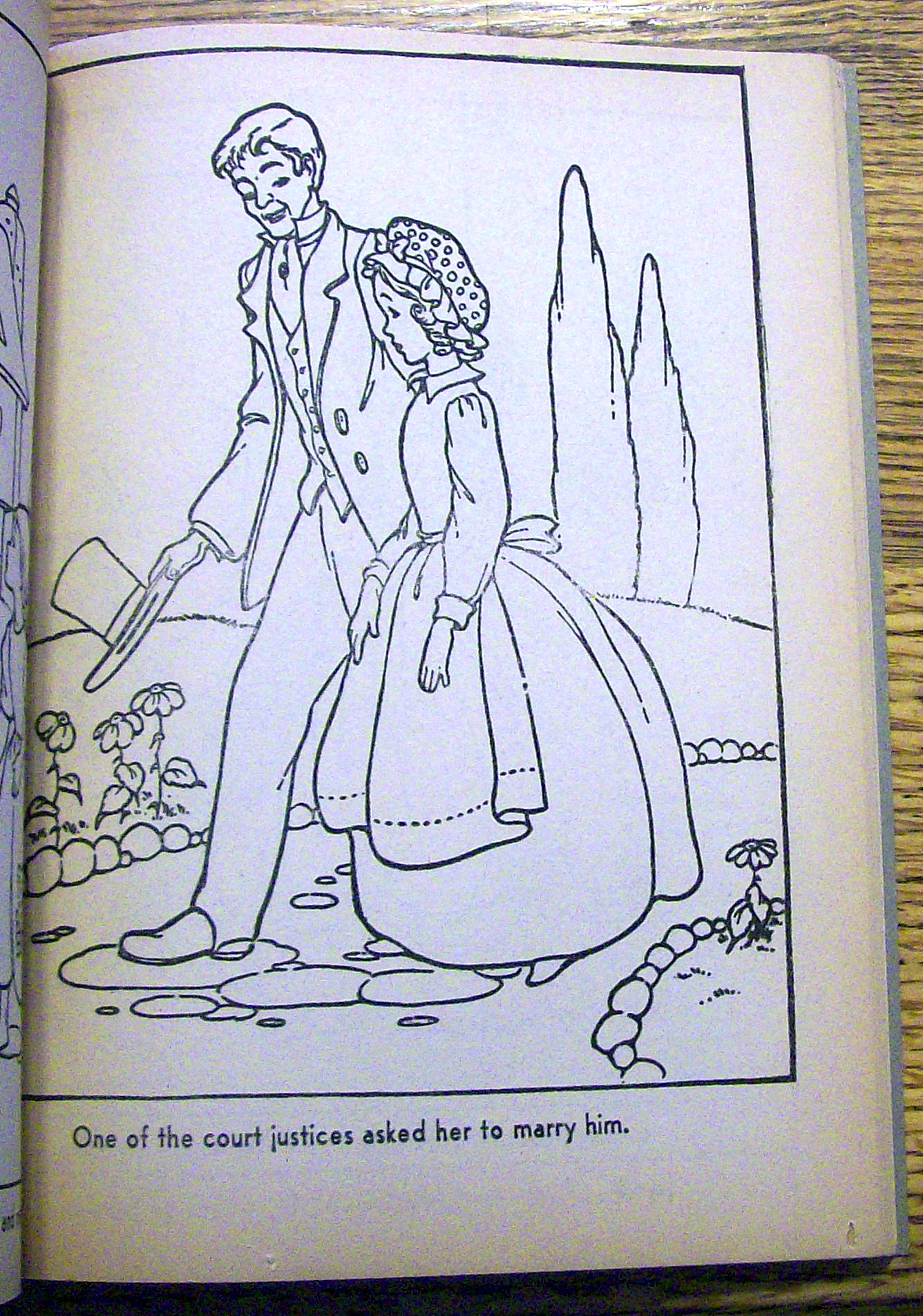 Sleeping Beauty Coloring Book 1960's (Bonnie Books)