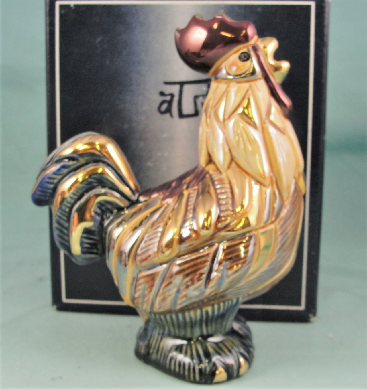 Artesania Rinconada DeRosa Silver Anniversary Rooster