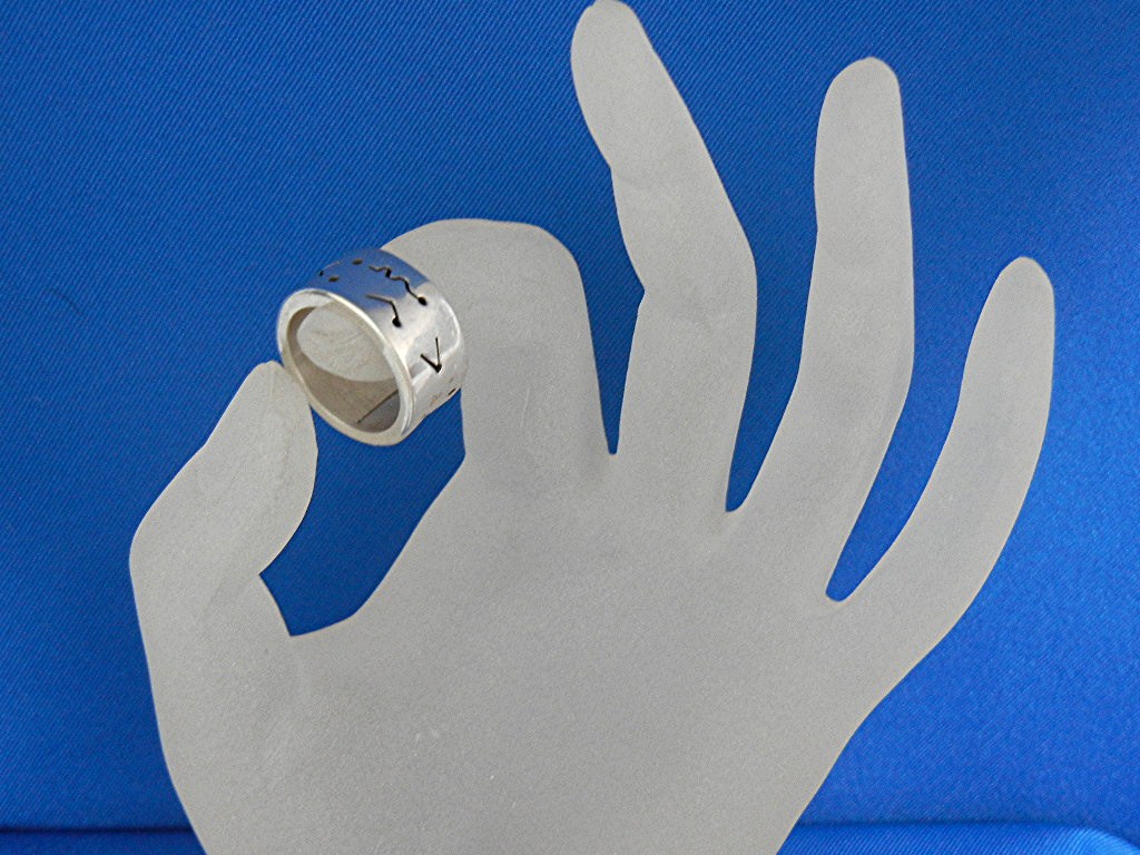 Ring Sterling Silver Taxco Mexico TL-96