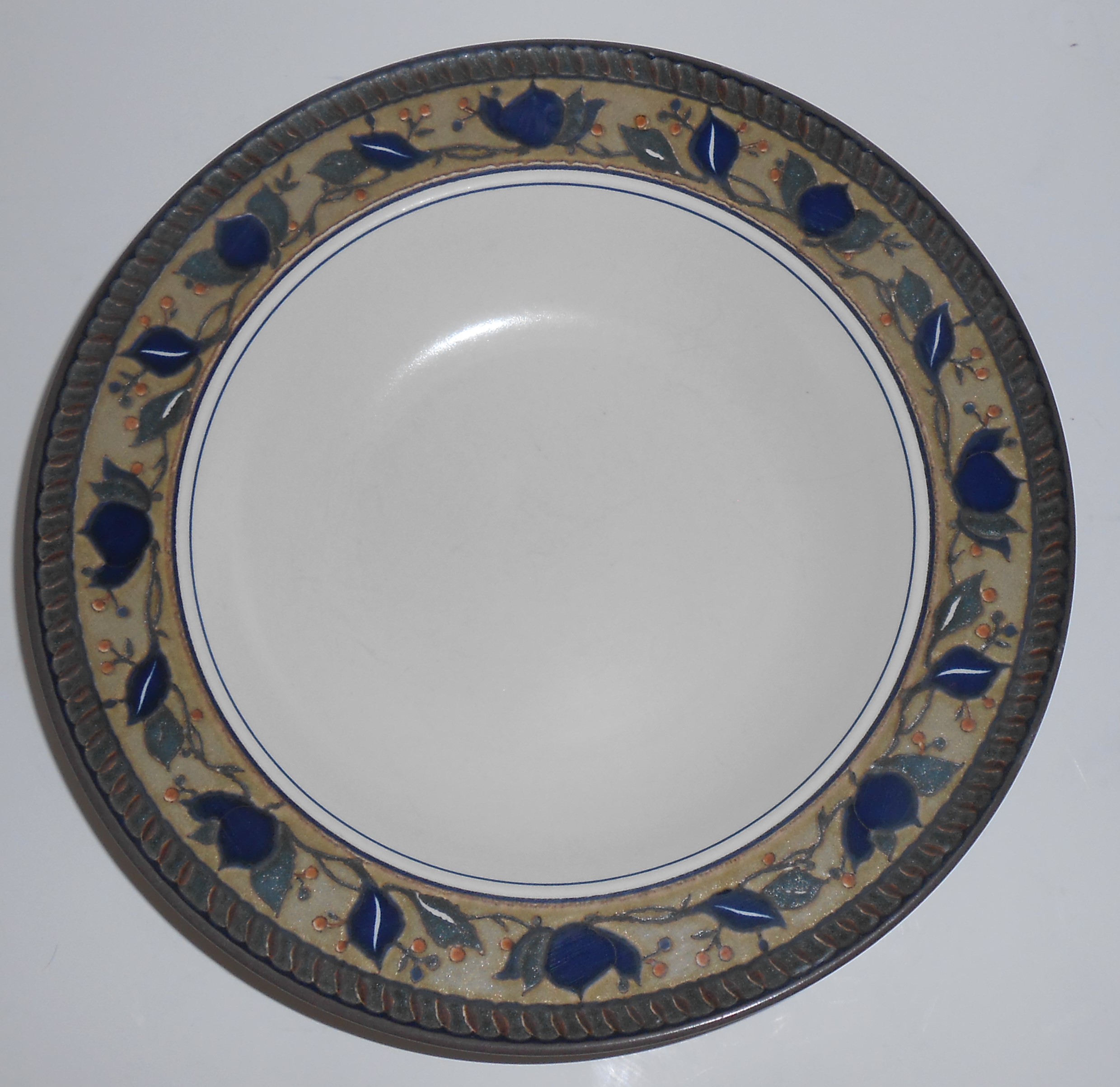 Mikasa China CAC01 Intaglio Arabella Rimmed Soup Bowl