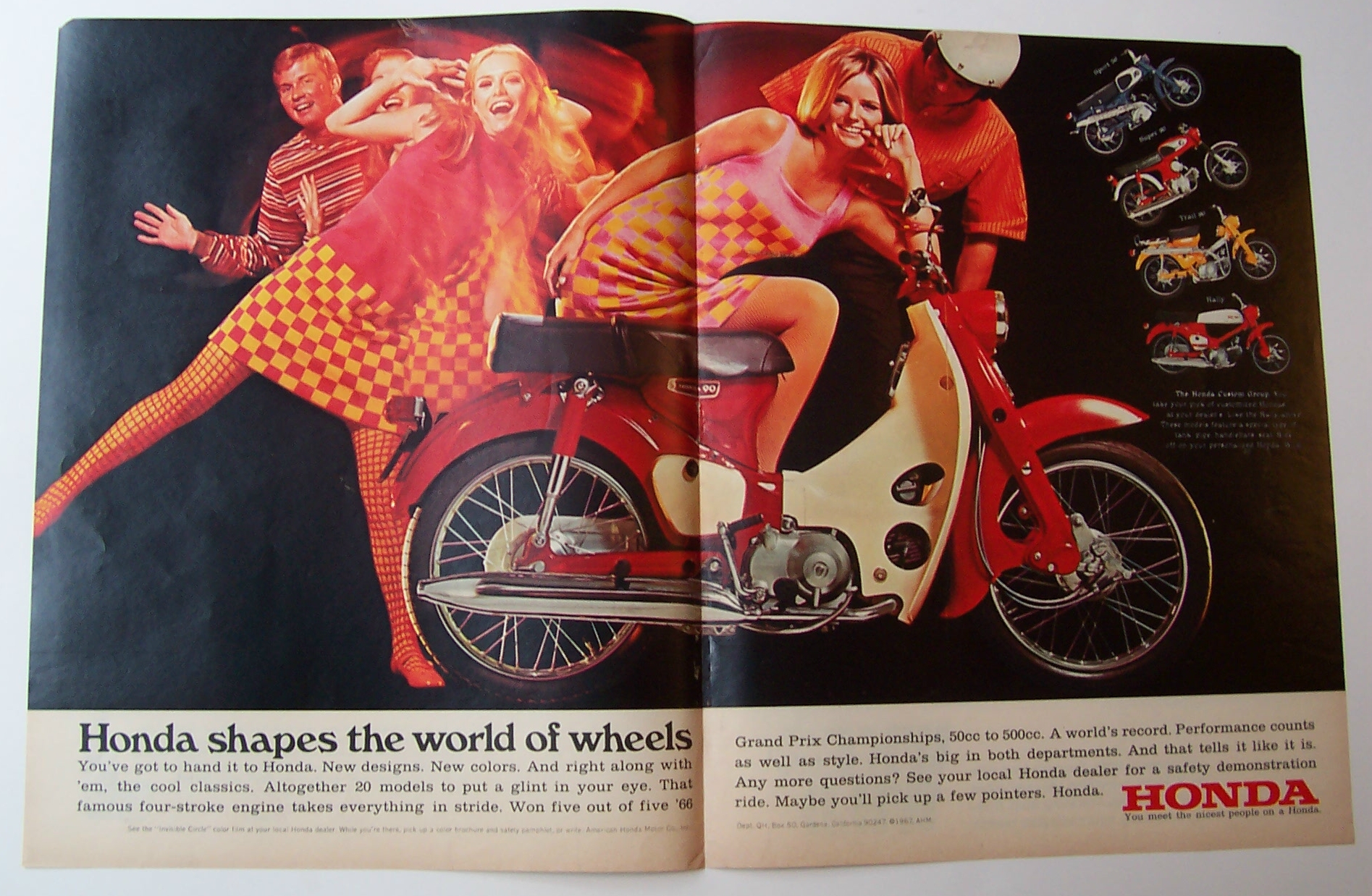 1967 Honda Motorcycles