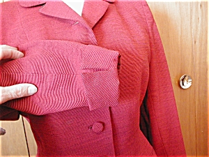 Red and Black Suit