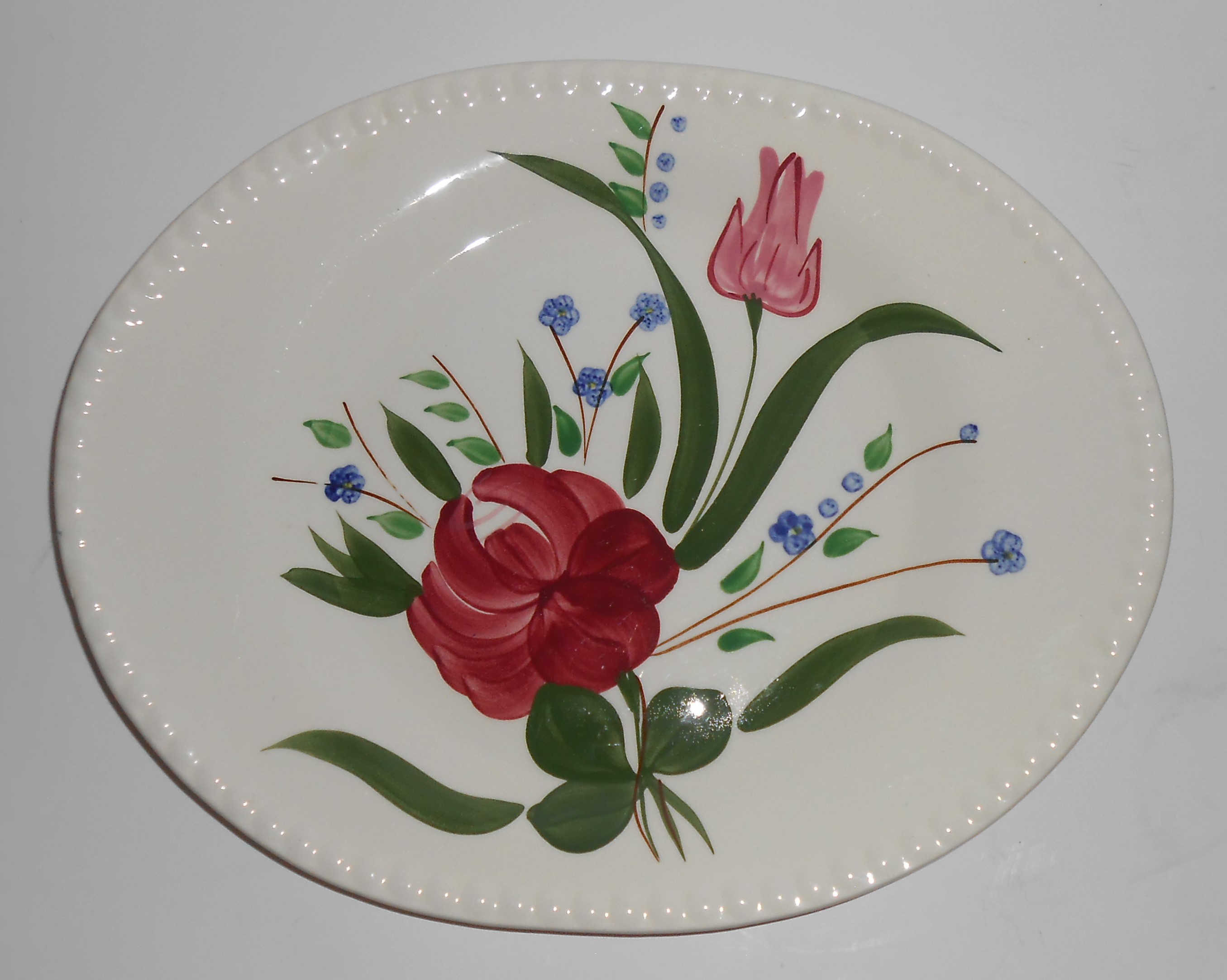 Blue Ridge Pottery Southern Potteries Bluebell Bouquet