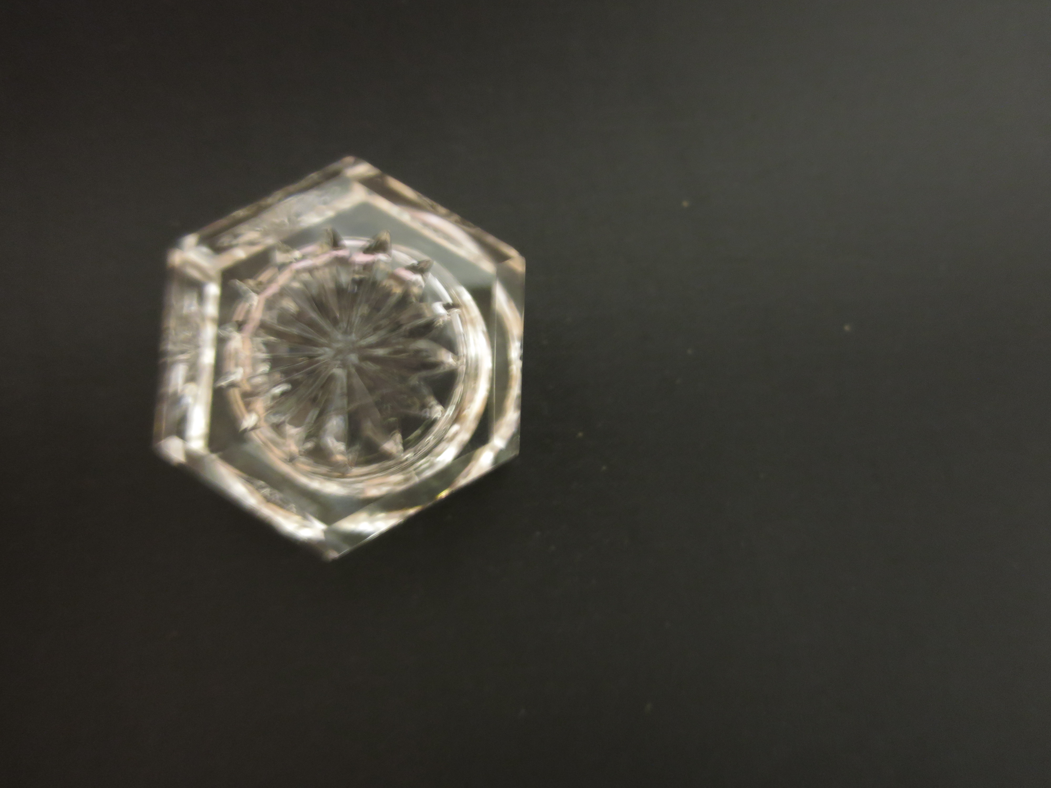 Crystal Star Salt Cellar Dip