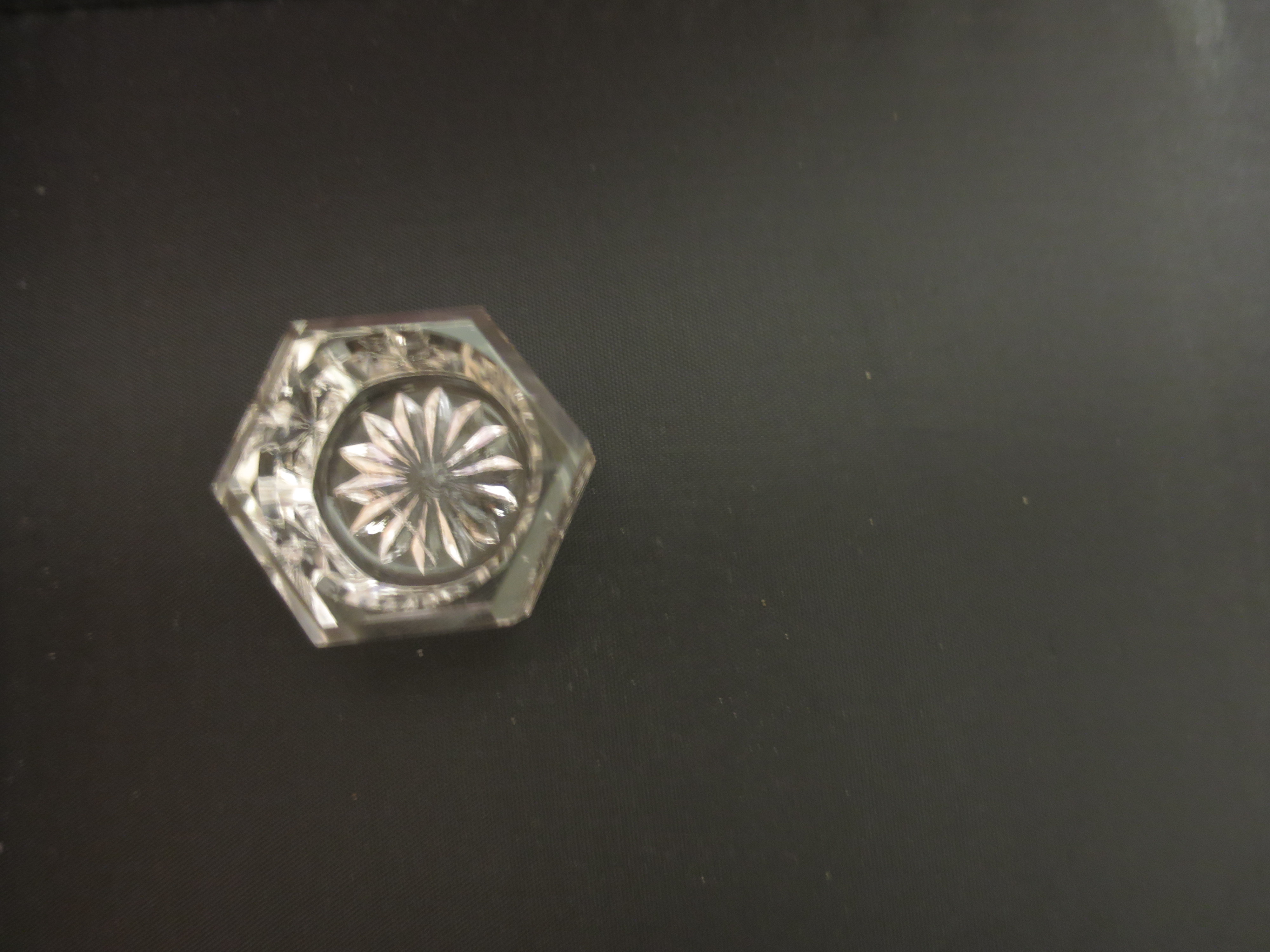 Crystal Star Salt Cellar Dip