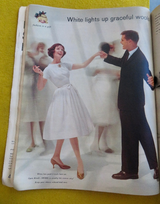Seventeen Magazine November 1959 Dancing Pointers & Dresses