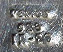 Mexico IP-25 Sterling Silver Woven  Bracelet