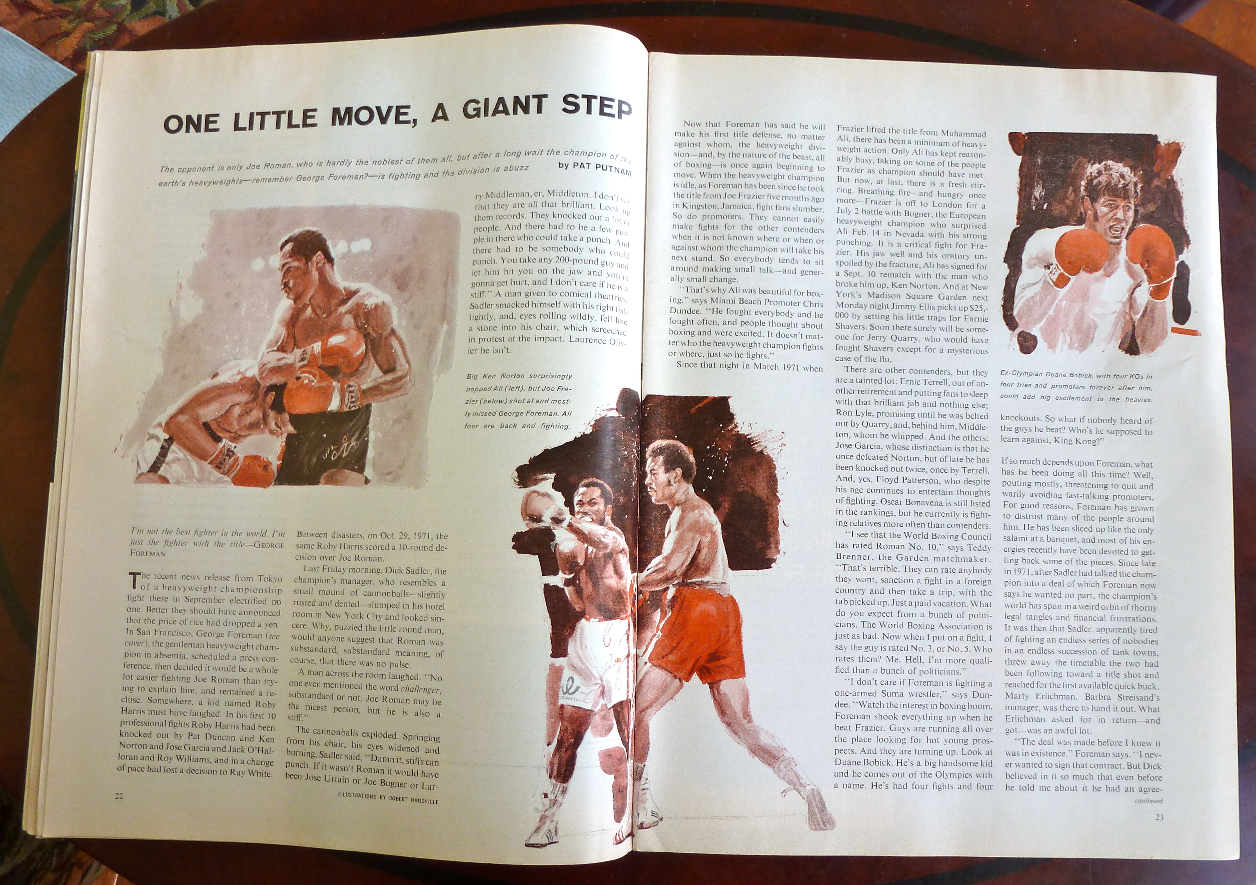 Sports Illustrated Magazine Nov 26, 1979 George Foreman