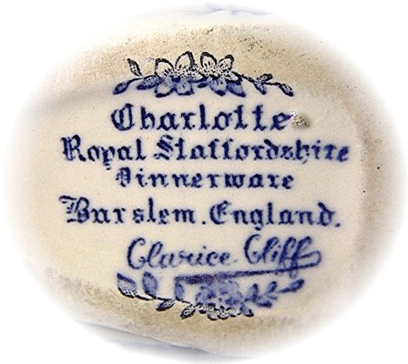 Clarice Cliff Royal Staffordshire ? Toothpick