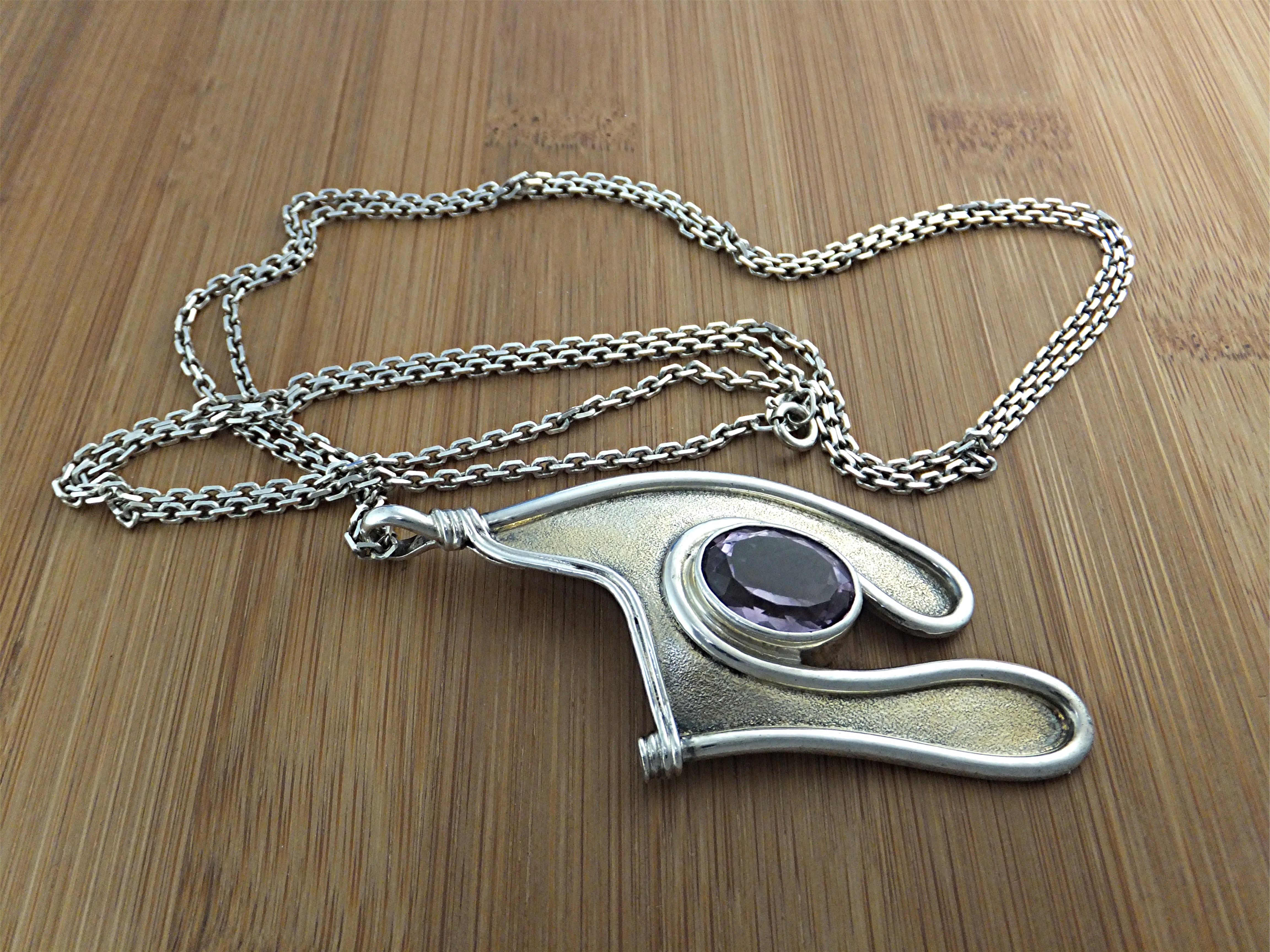 Necklace Amethyst Sterling Silver
