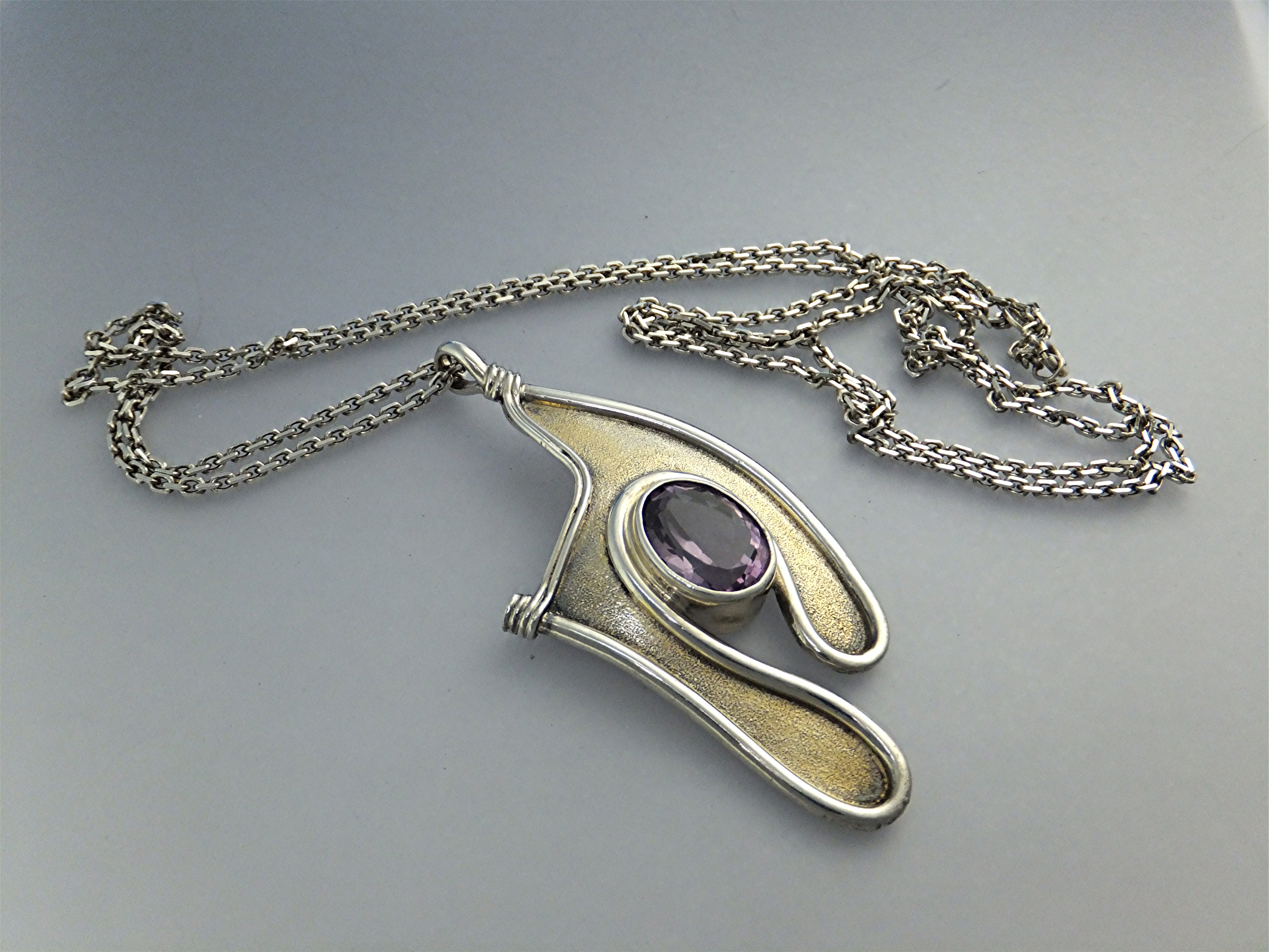Necklace Amethyst Sterling Silver