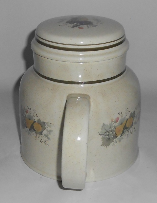 Royal Doulton China Pottery Harvest Garland Coffeepot - MINT