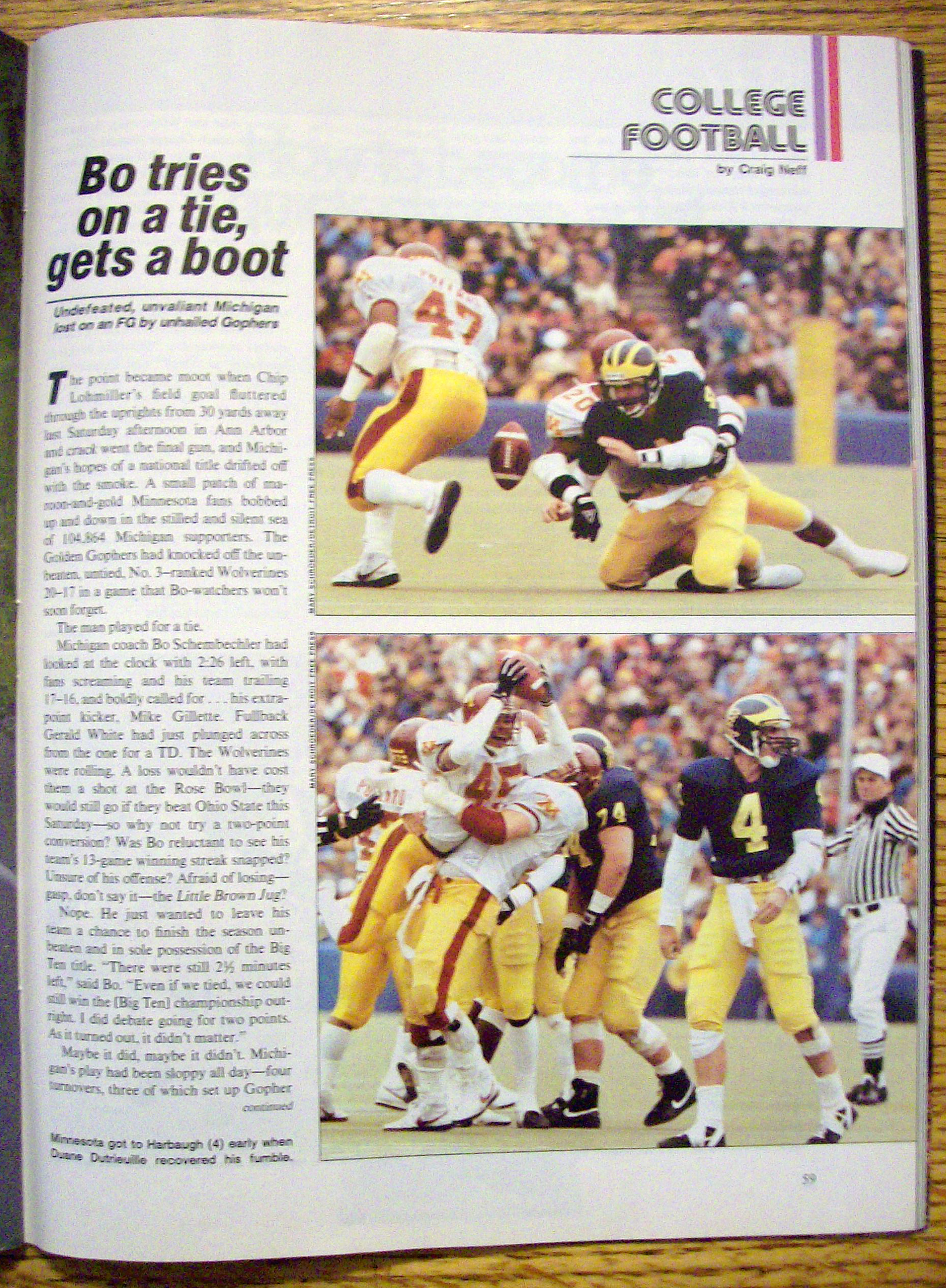 Sports Illustrated Magazine-November 24, 1986-Miami