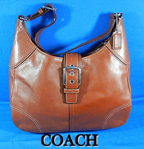Coach  Brown Leather Soho Flap Bag