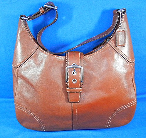 Coach  Brown Leather Soho Flap Bag