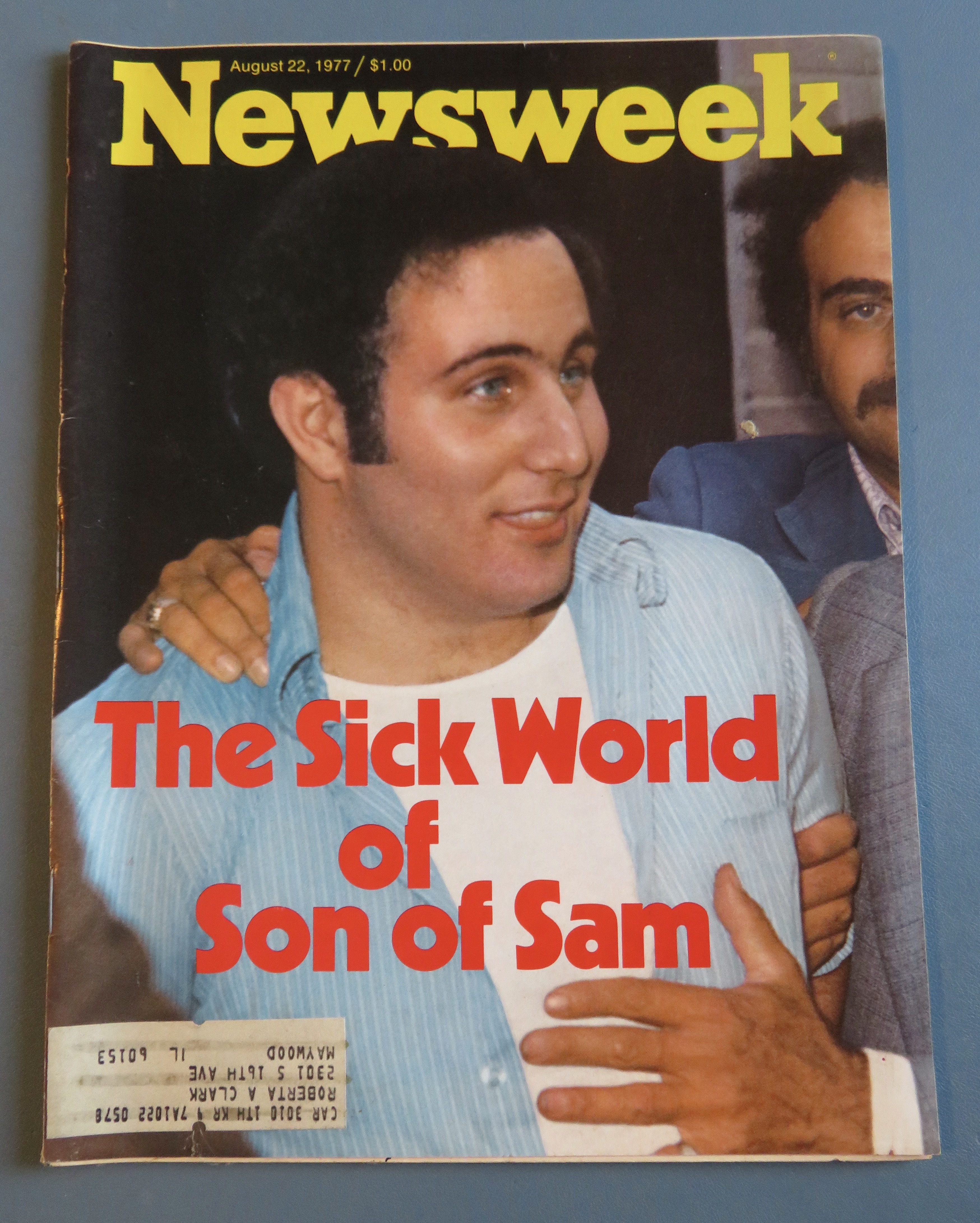 Newsweek Magazine August 22, 1977 The Son Of Sam