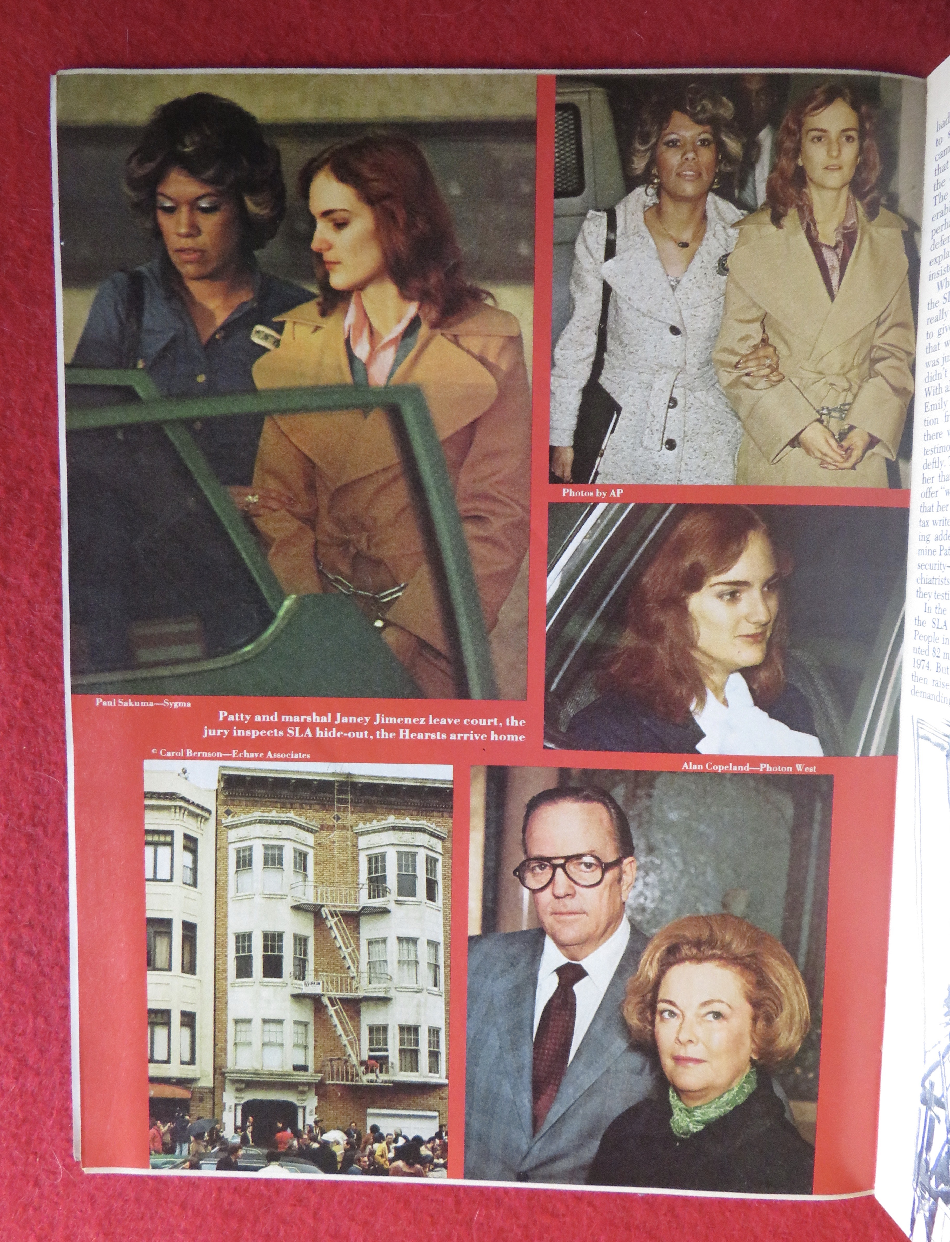Newsweek Magazine March 1, 1976 Patty's Defense