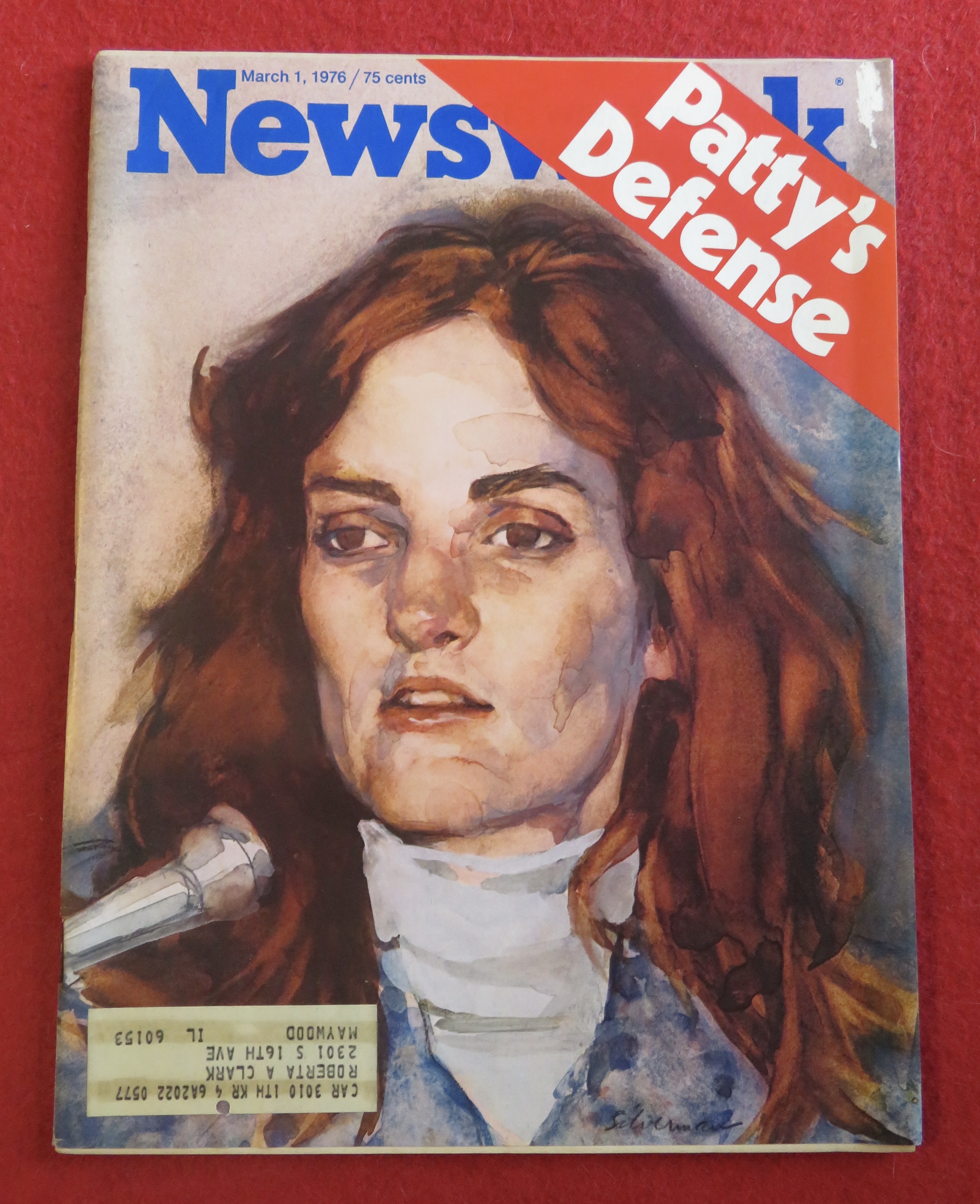 Newsweek Magazine March 1, 1976 Patty's Defense