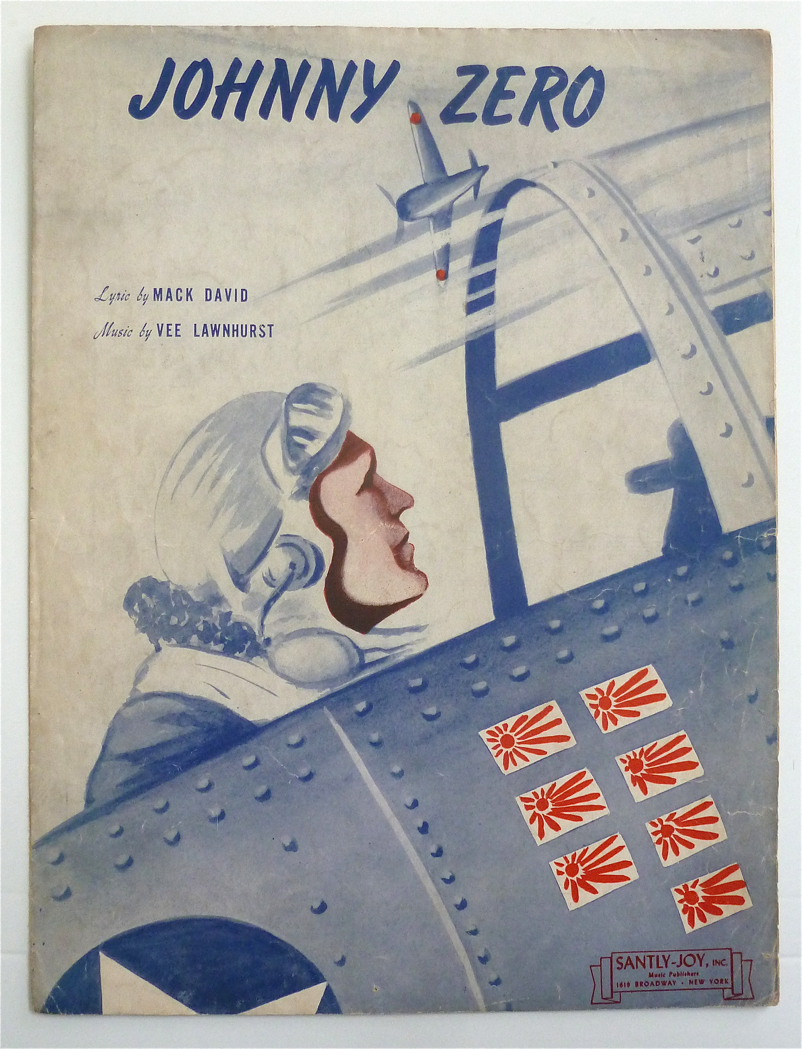 Sheet Music For 1943 Johnny Zero