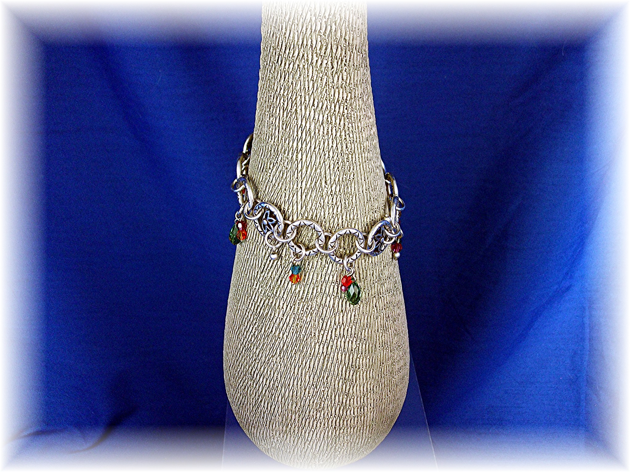 Bracelet Silver and Crystals Brighton Charms