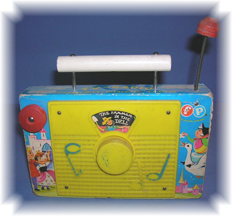 Fisher Price TV - Radio - The Farmer In The D