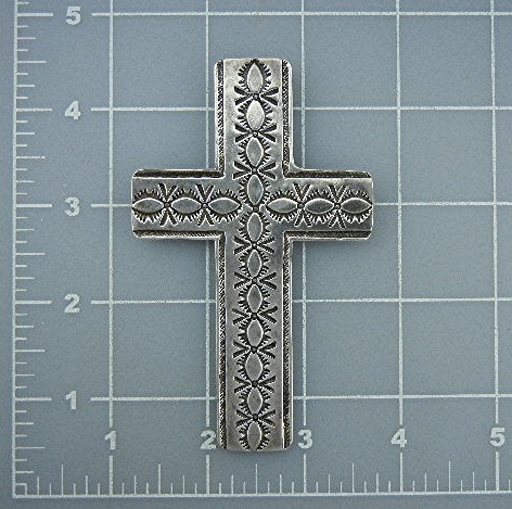 Surrisi Sterling Silver Studio GL Cross 1993 4 Inches