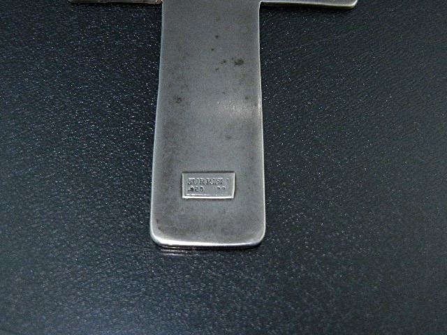 Surrisi Sterling Silver Studio GL Cross 1993 4 Inches